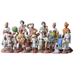 Collection of Early 20th Century Clay Figures