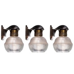 Collection of Early Railroad Sconces