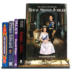 Collection of Eight Books on English Royalty