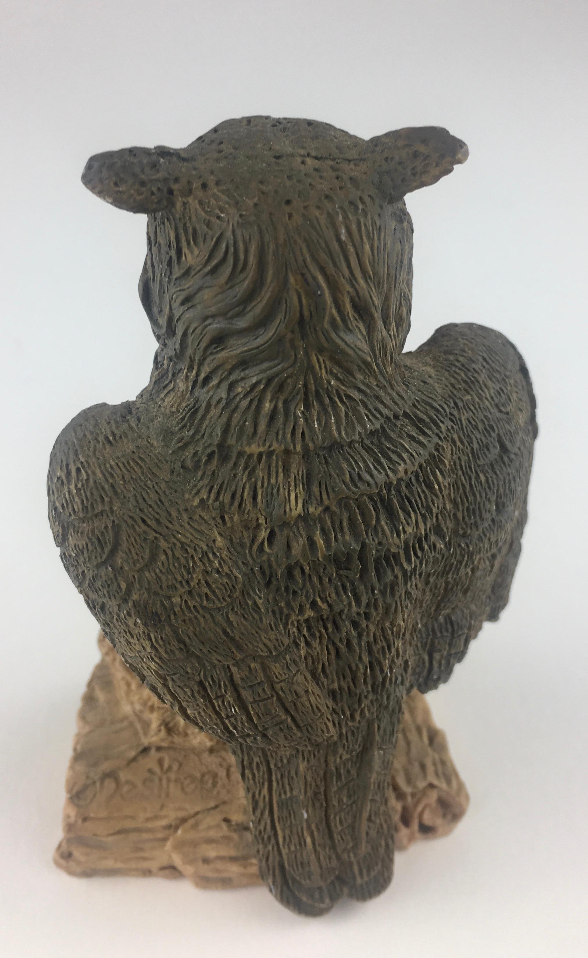 Collection of Eight Owl Sculptures 5