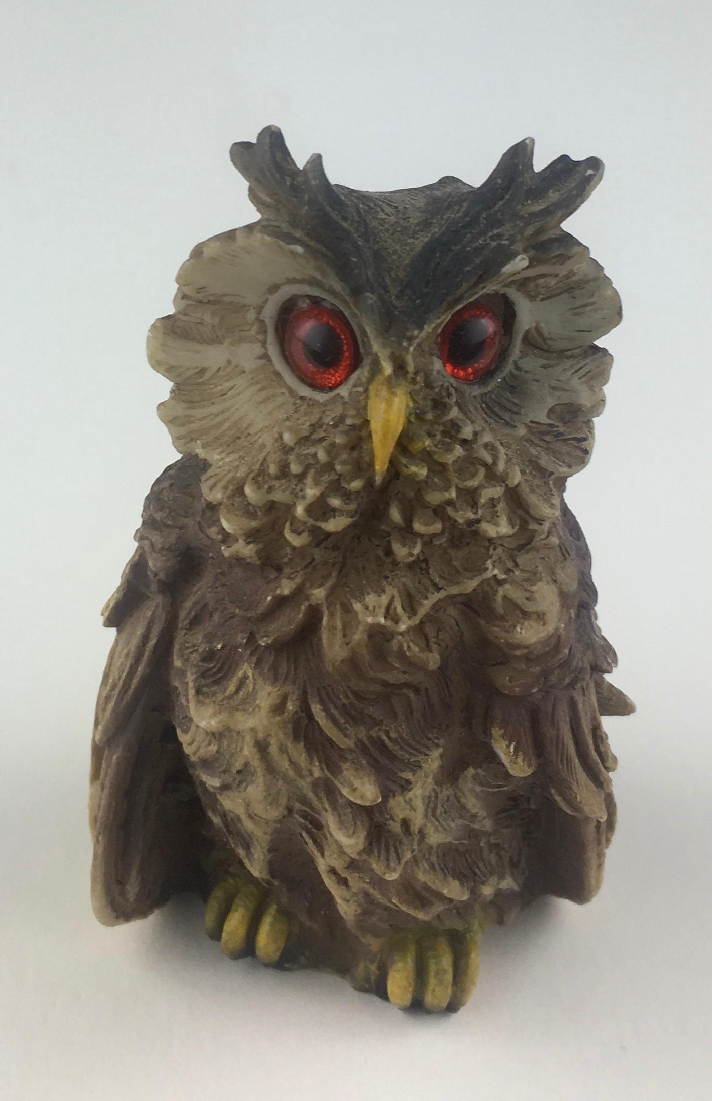 Collection of Eight Owl Sculptures 6