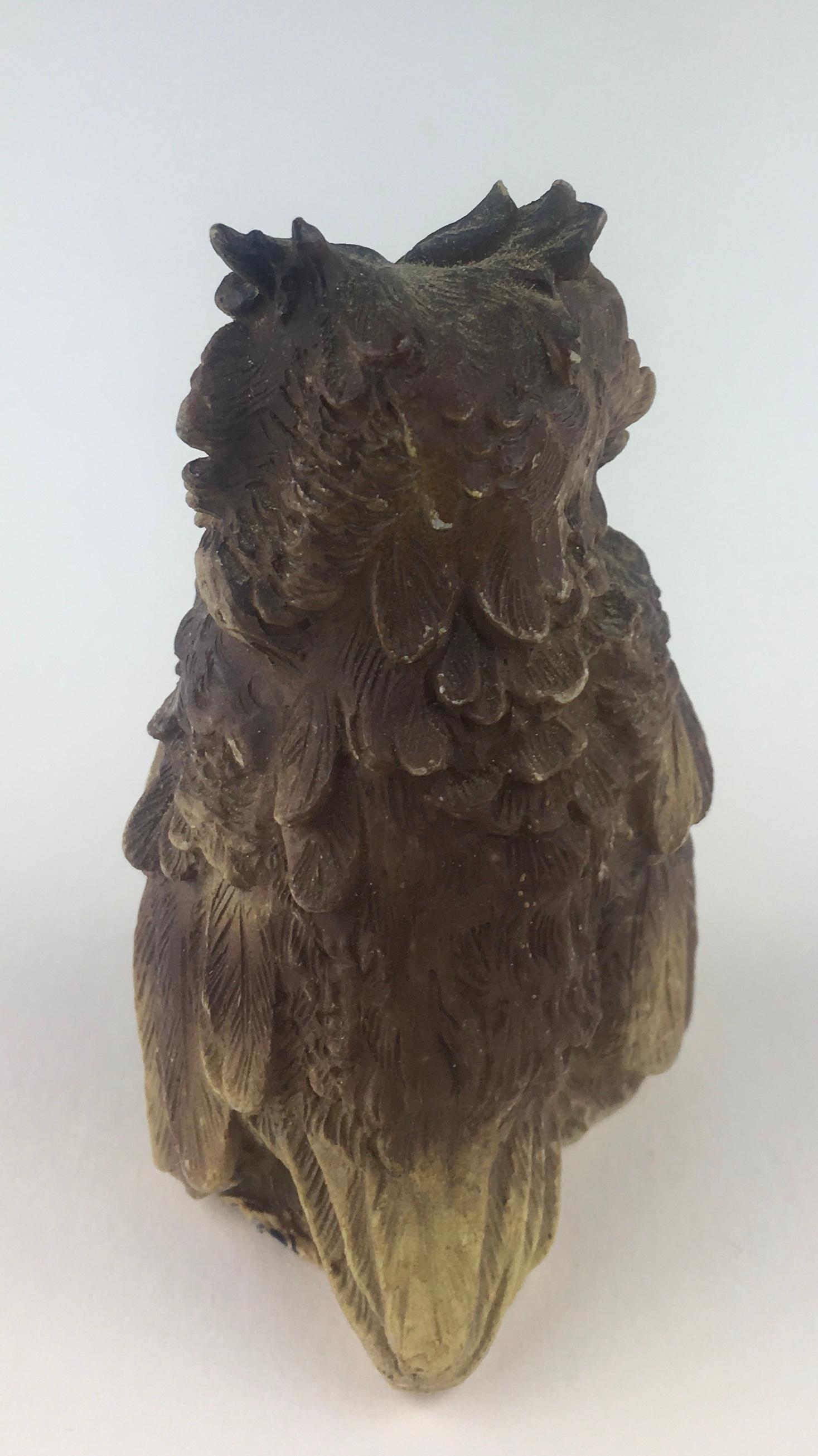 Collection of Eight Owl Sculptures 7