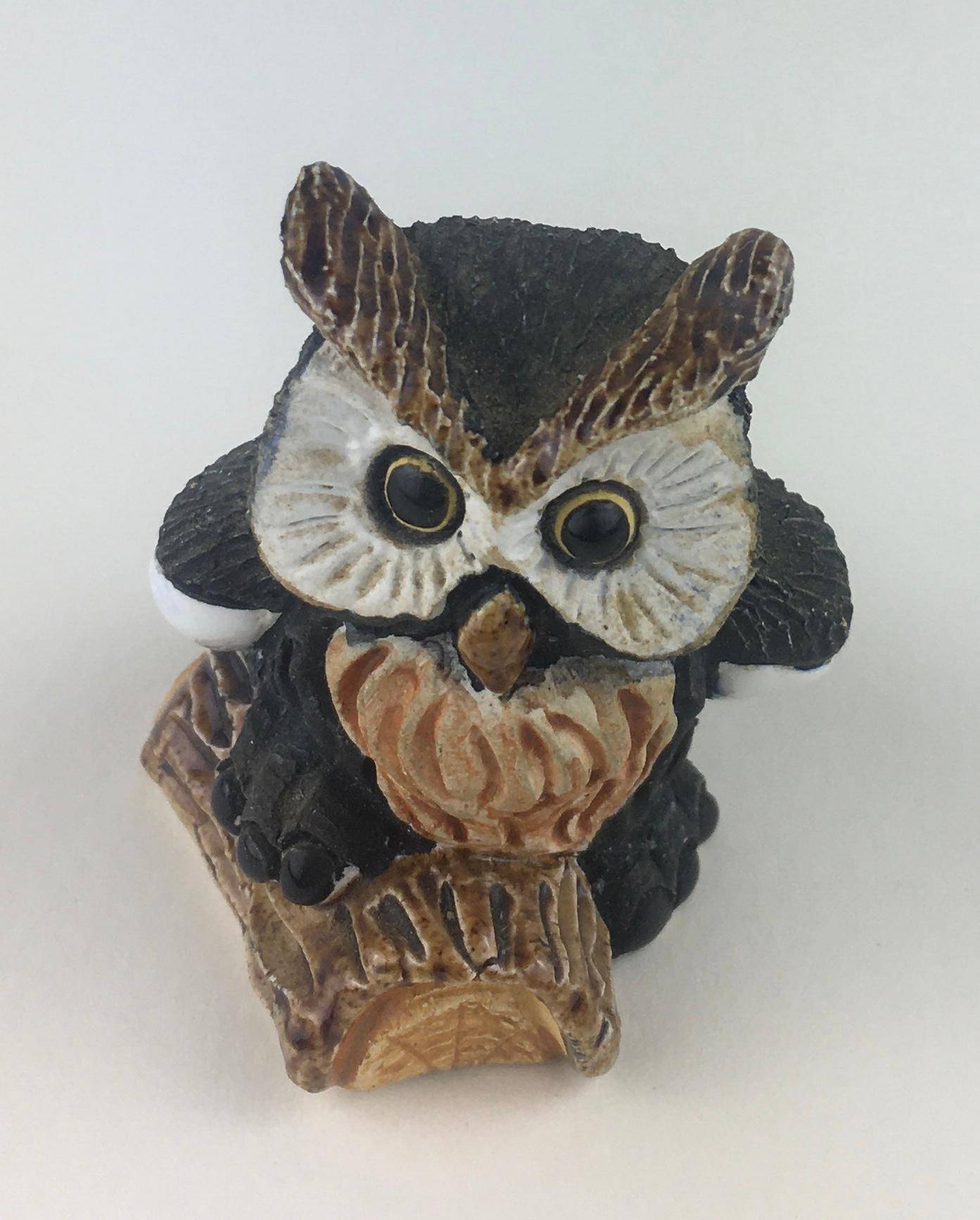 Collection of Eight Owl Sculptures In Good Condition In Miami, FL