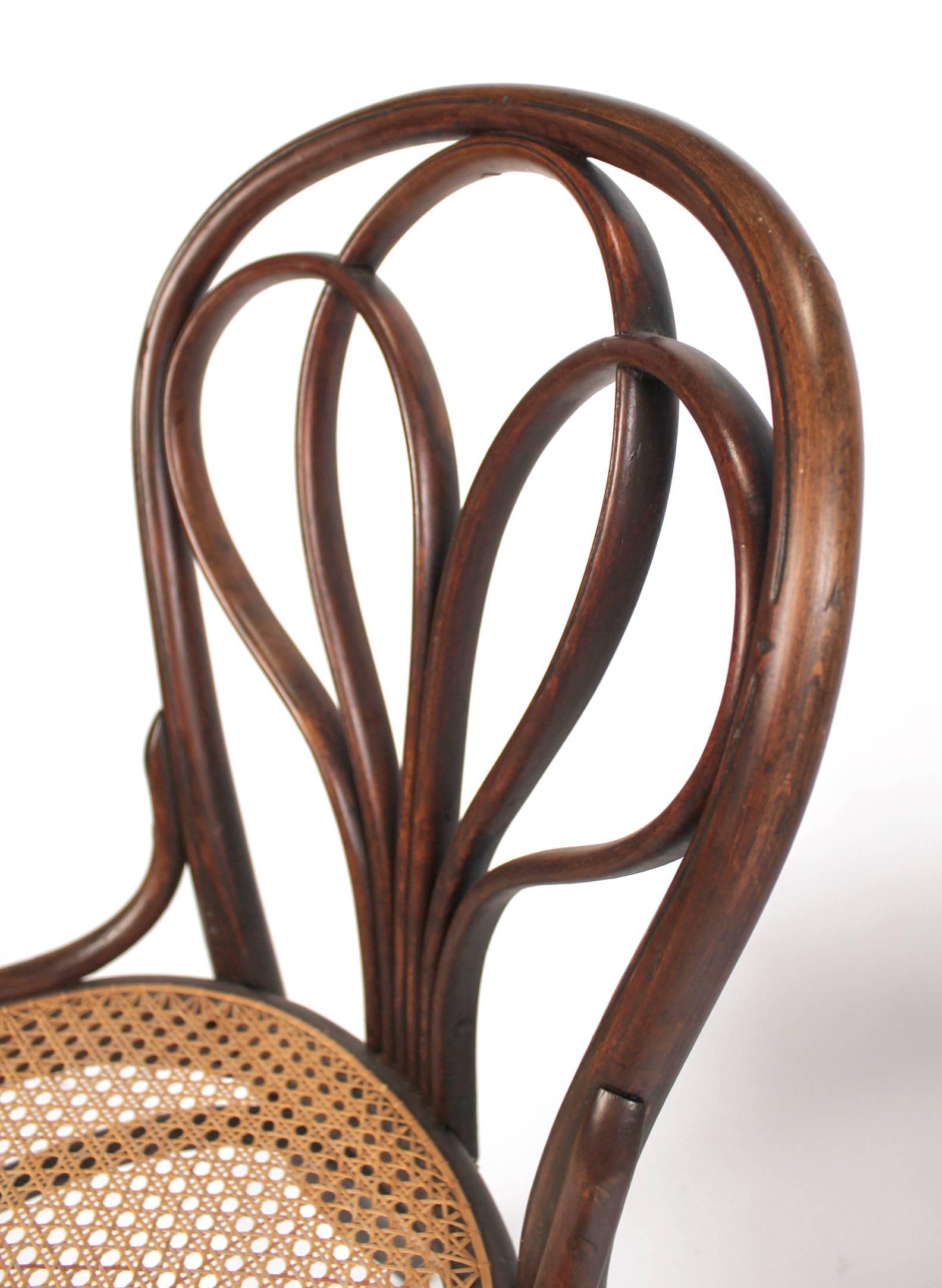 20th Century Collection of Eight Viennese Secessionist Dining Chairs Thonet, Mundus, J&J Kohn