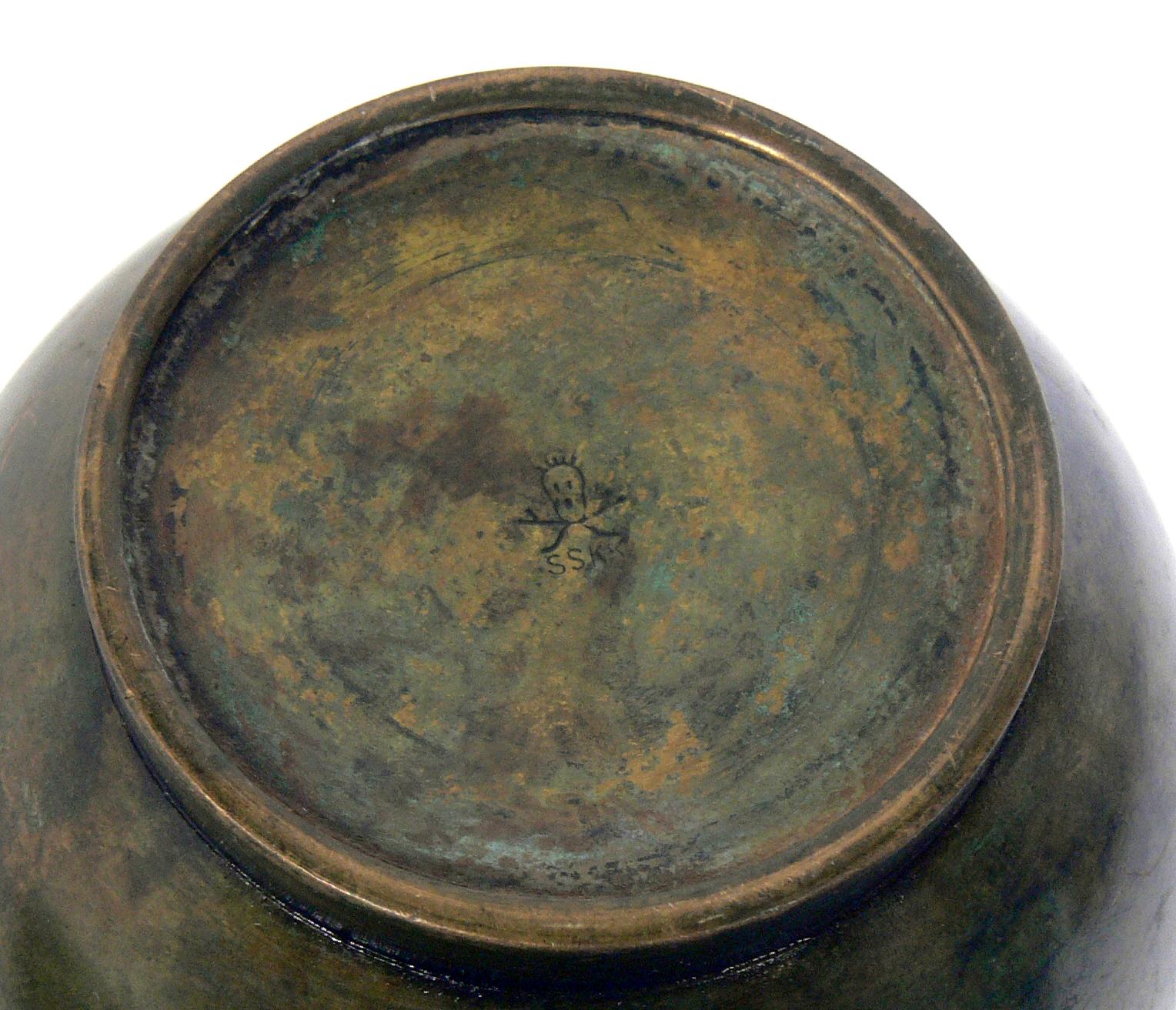 20th Century Collection of Eleven Japanese Bronze Vases For Sale
