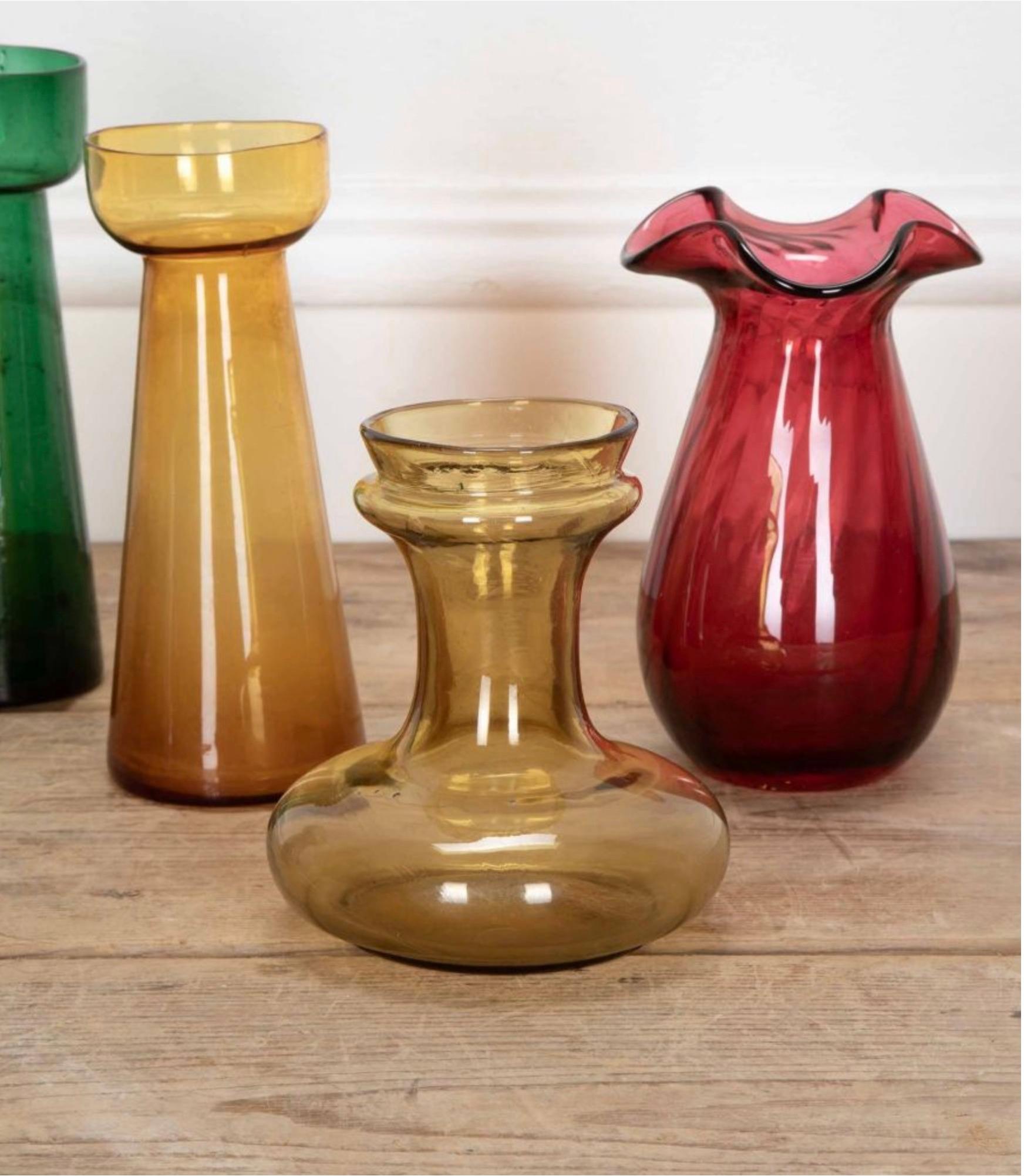 Collection'S di vasi per giacinti in vetro inglese in vendita 1