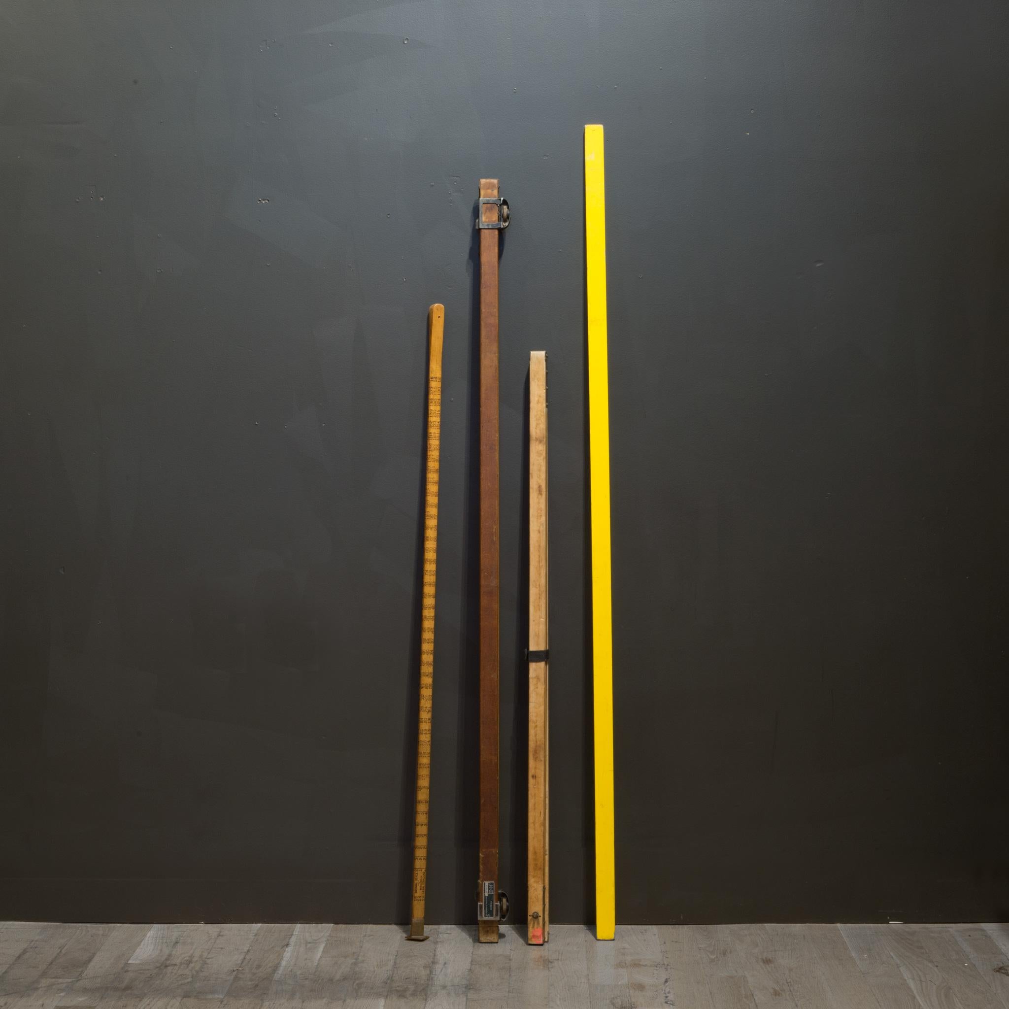 American Surveyor's Poles/Logging Measuring Stick c.1940 For Sale