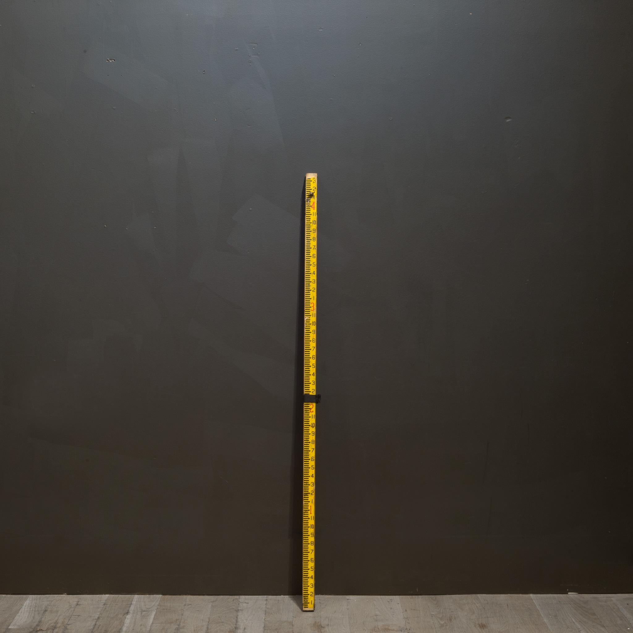 20th Century Surveyor's Poles/Logging Measuring Stick c.1940 For Sale
