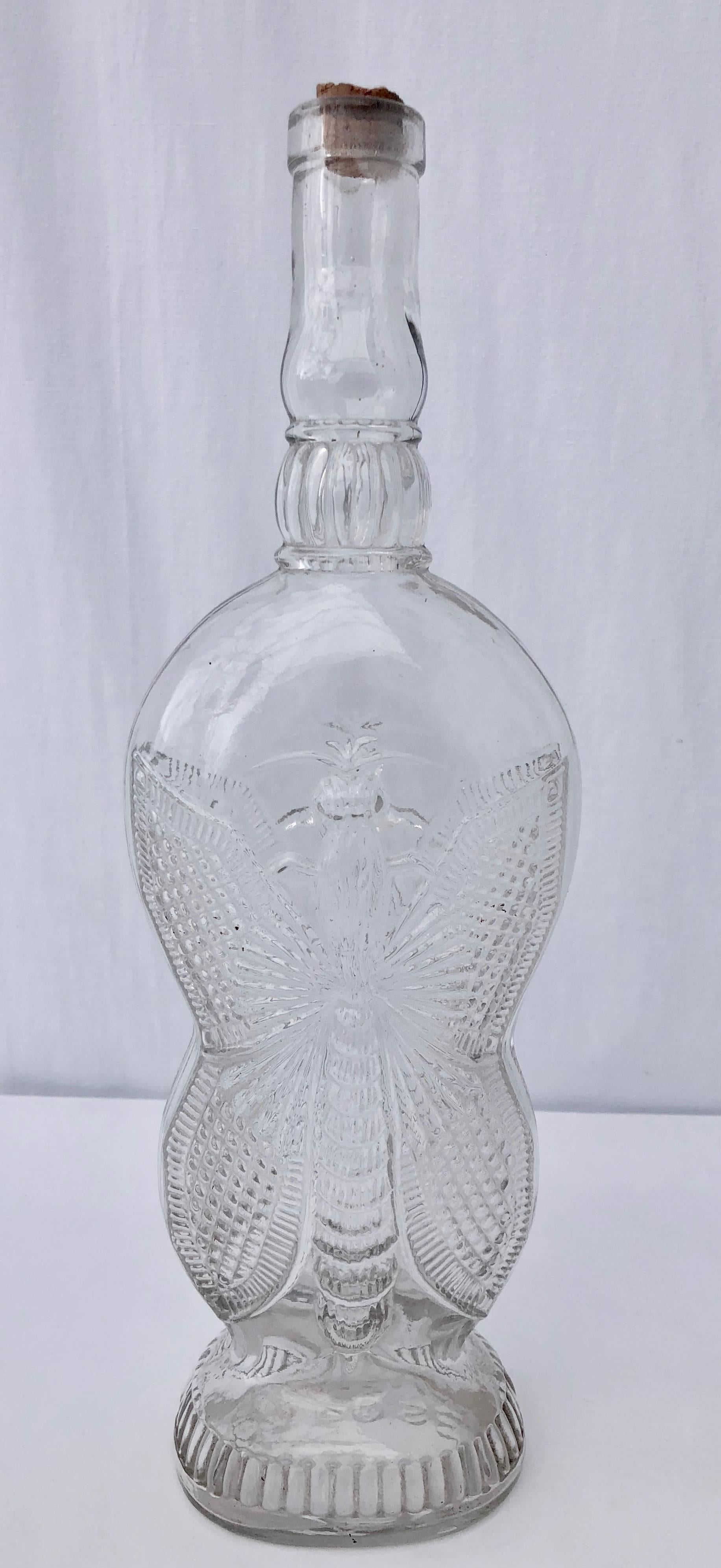 Collection of Figural Antique French Collectible Glass Bottles, Set of 13 For Sale 8