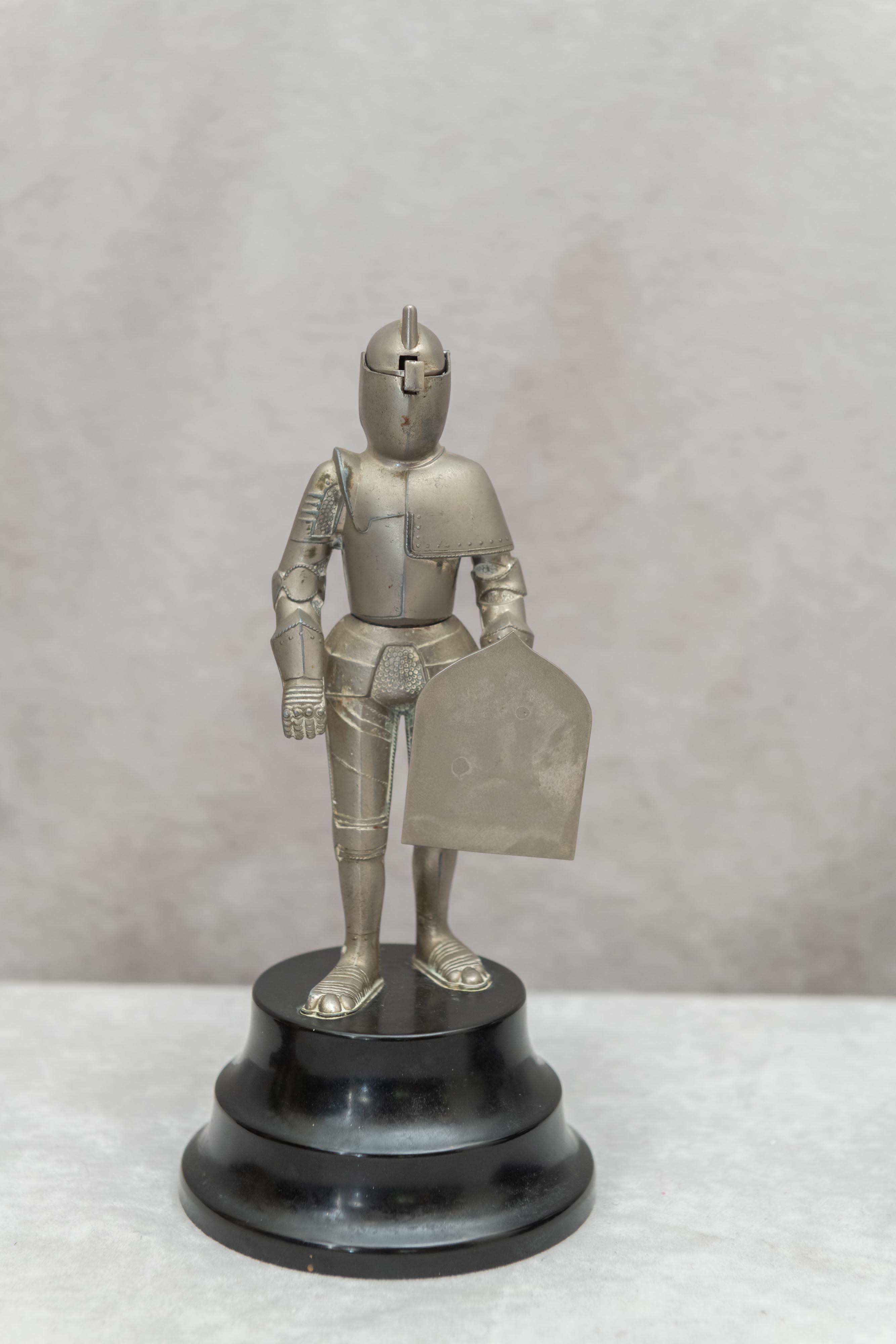 Collection of Figural Lighters in the form of Knights 2