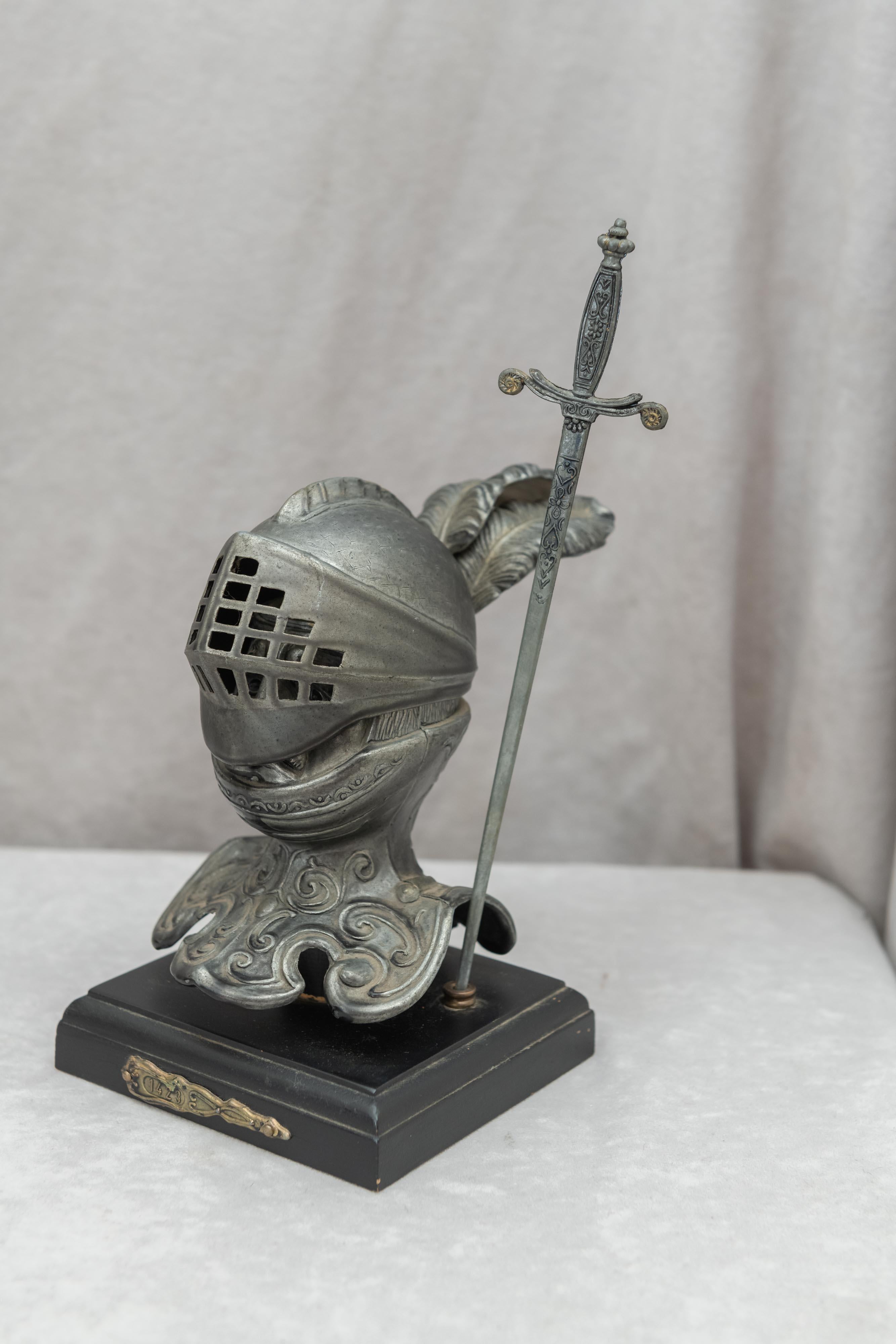 Collection of Figural Lighters in the form of Knights 4
