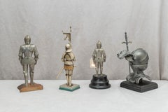 Collection of Figural Lighters in the form of Knights