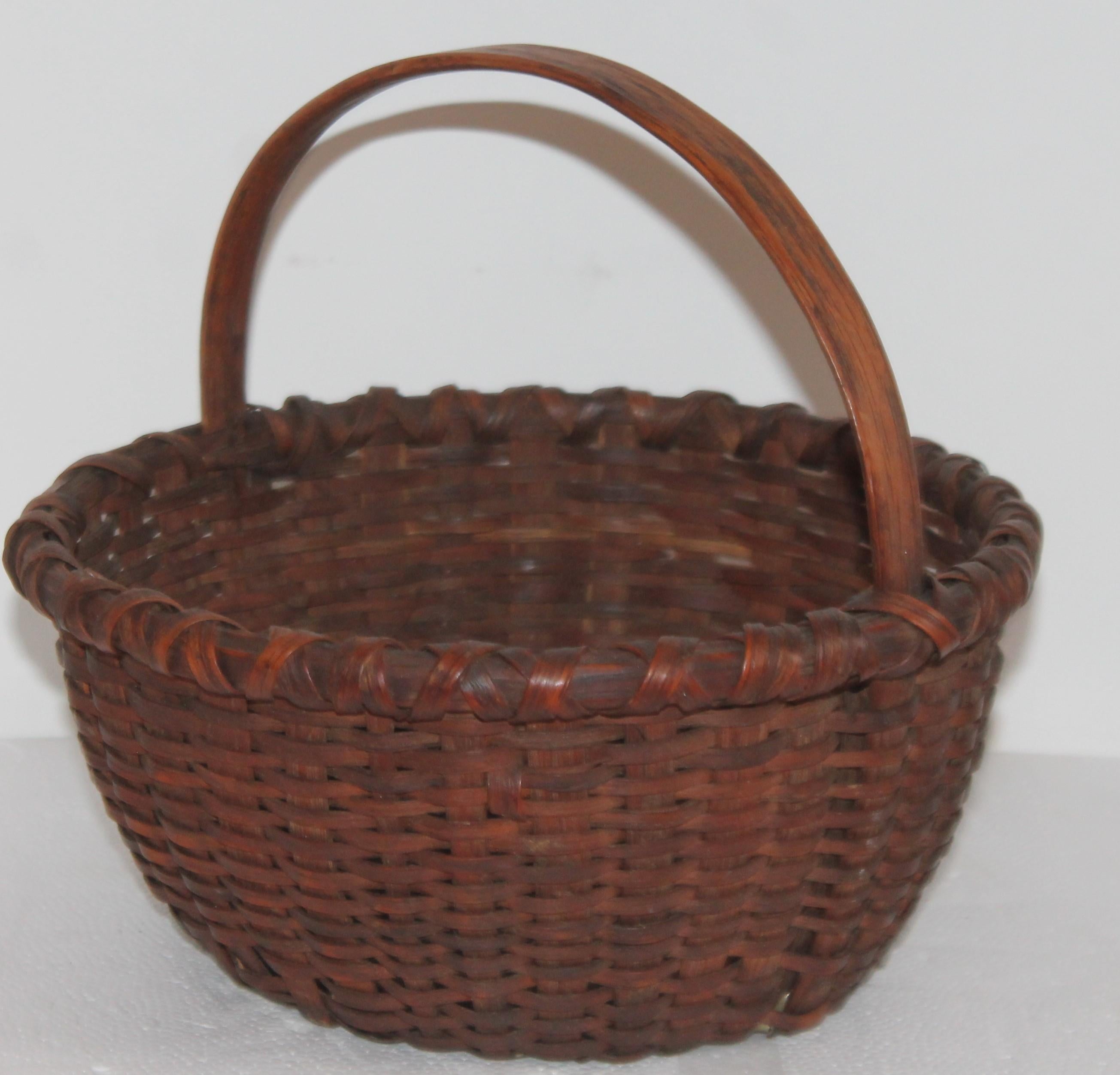 Adirondack Collection of Five 19th Century American Baskets