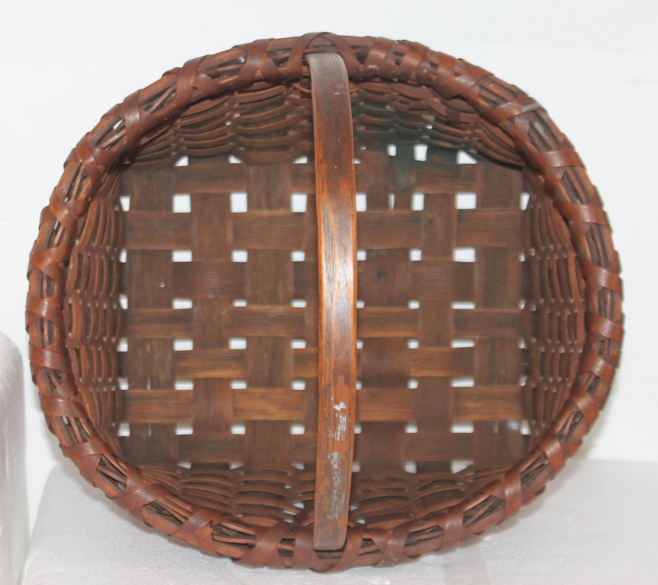 Collection of Five 19th Century American Baskets 2