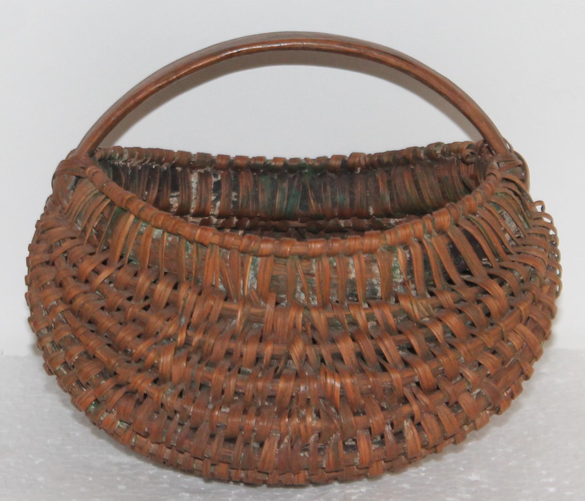 Collection of Five 19th Century Hiney Baskets For Sale 4