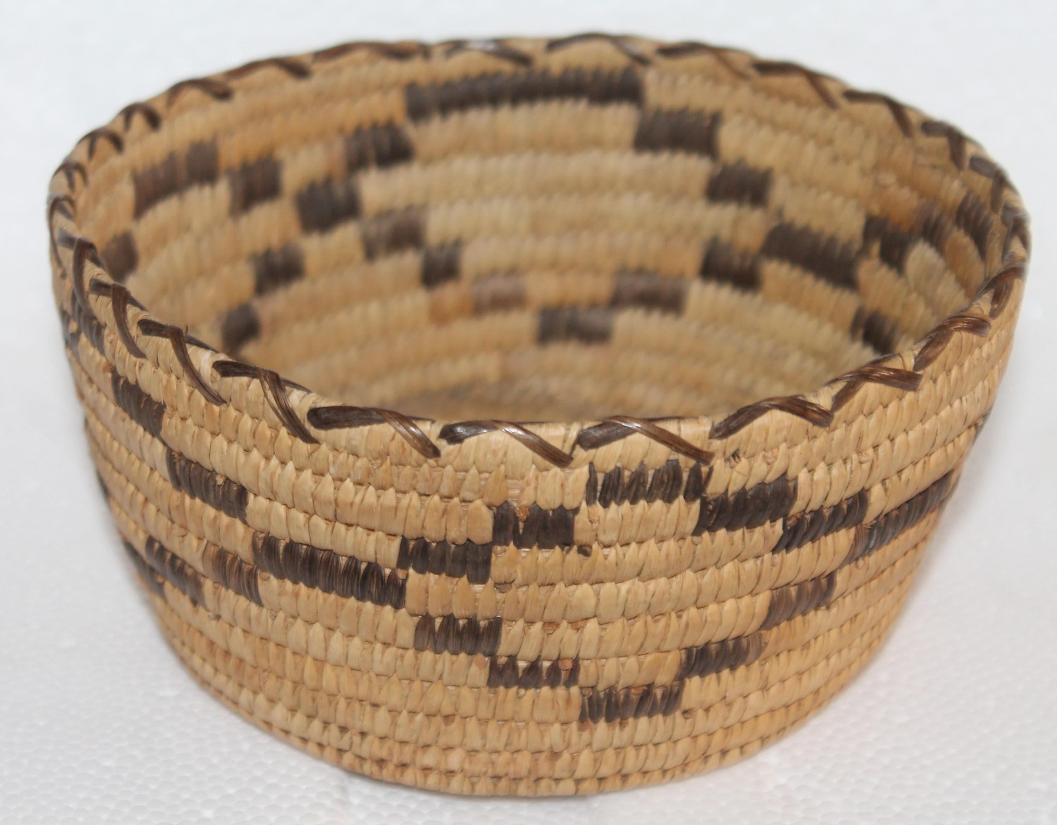 Collection of Five Indian Baskets For Sale 3