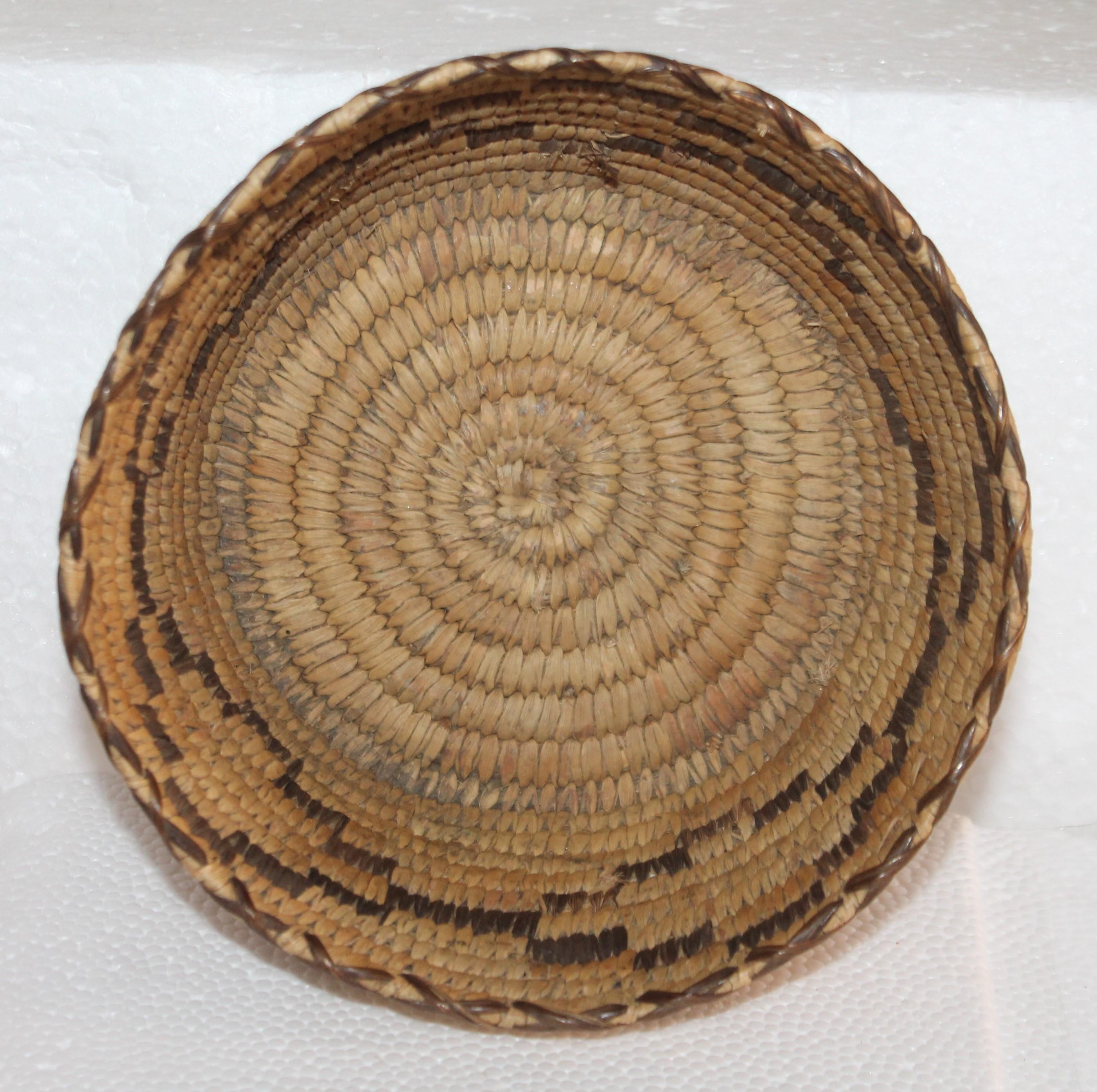 Collection of Five Indian Baskets For Sale 5