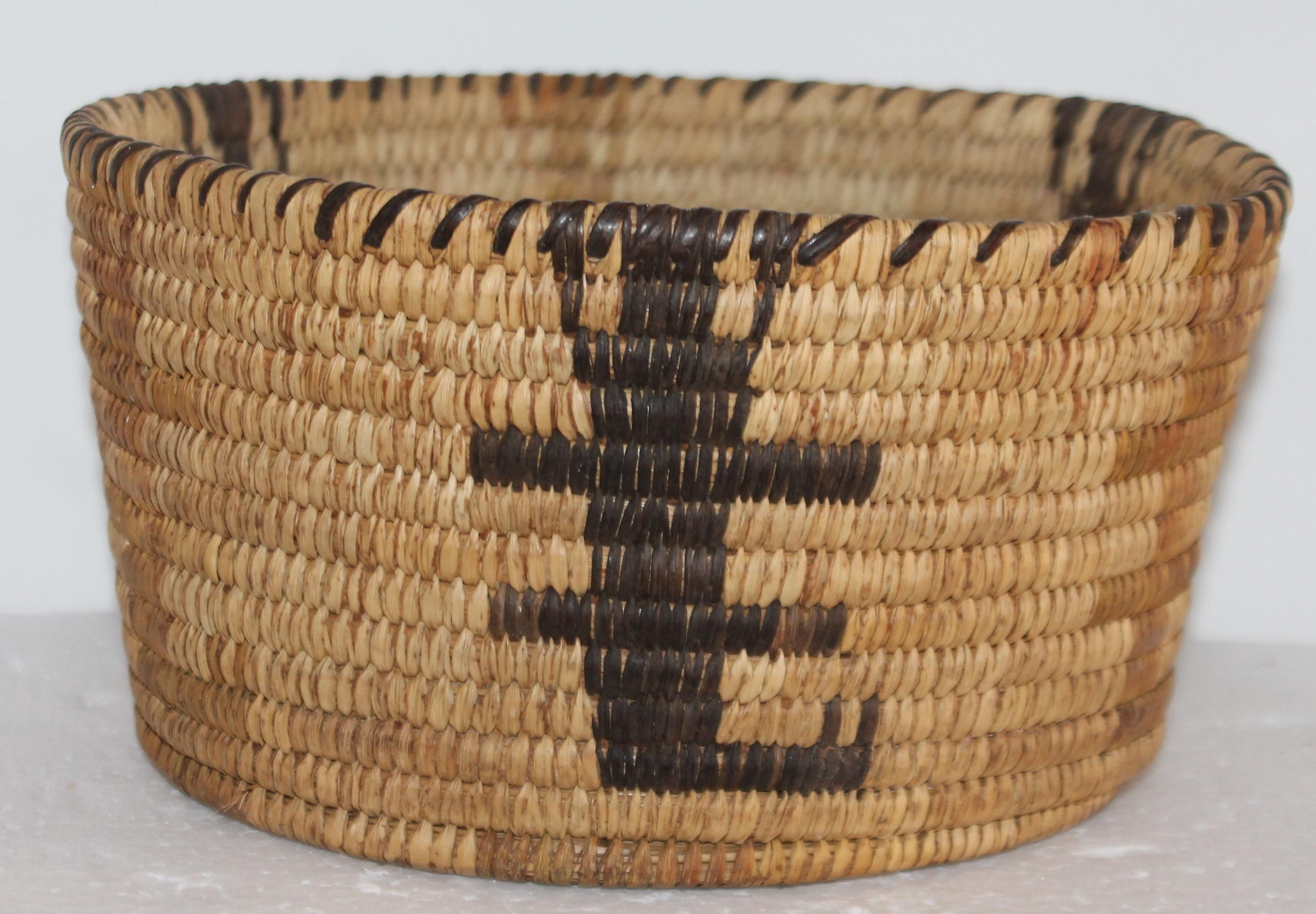 Collection of Five Indian Baskets For Sale 6