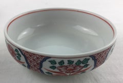 Set di 5 ciotole in porcellana giapponese Imari Porcelain, dipinte a mano