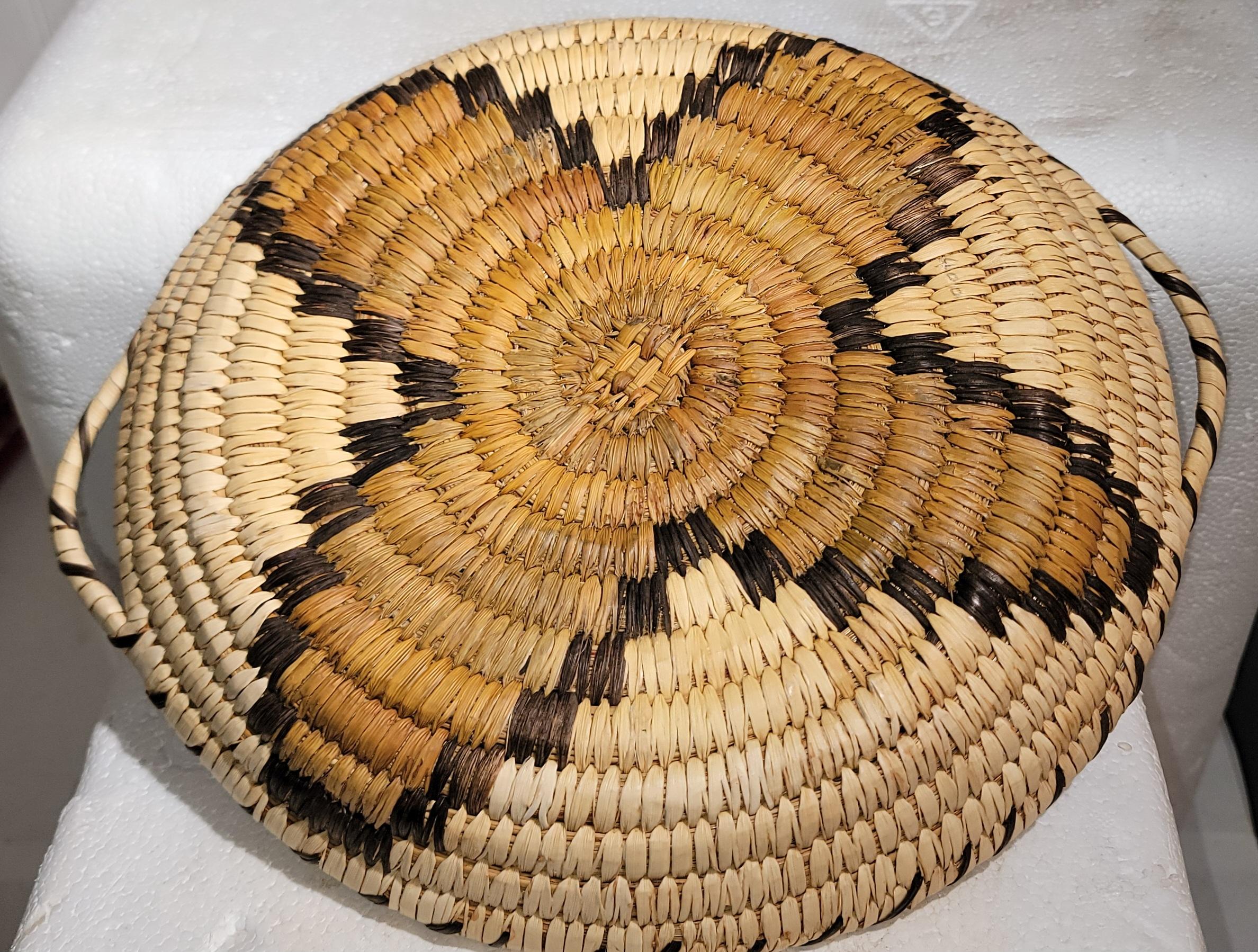 Collezione  di cinque cesti Papago in vendita 11