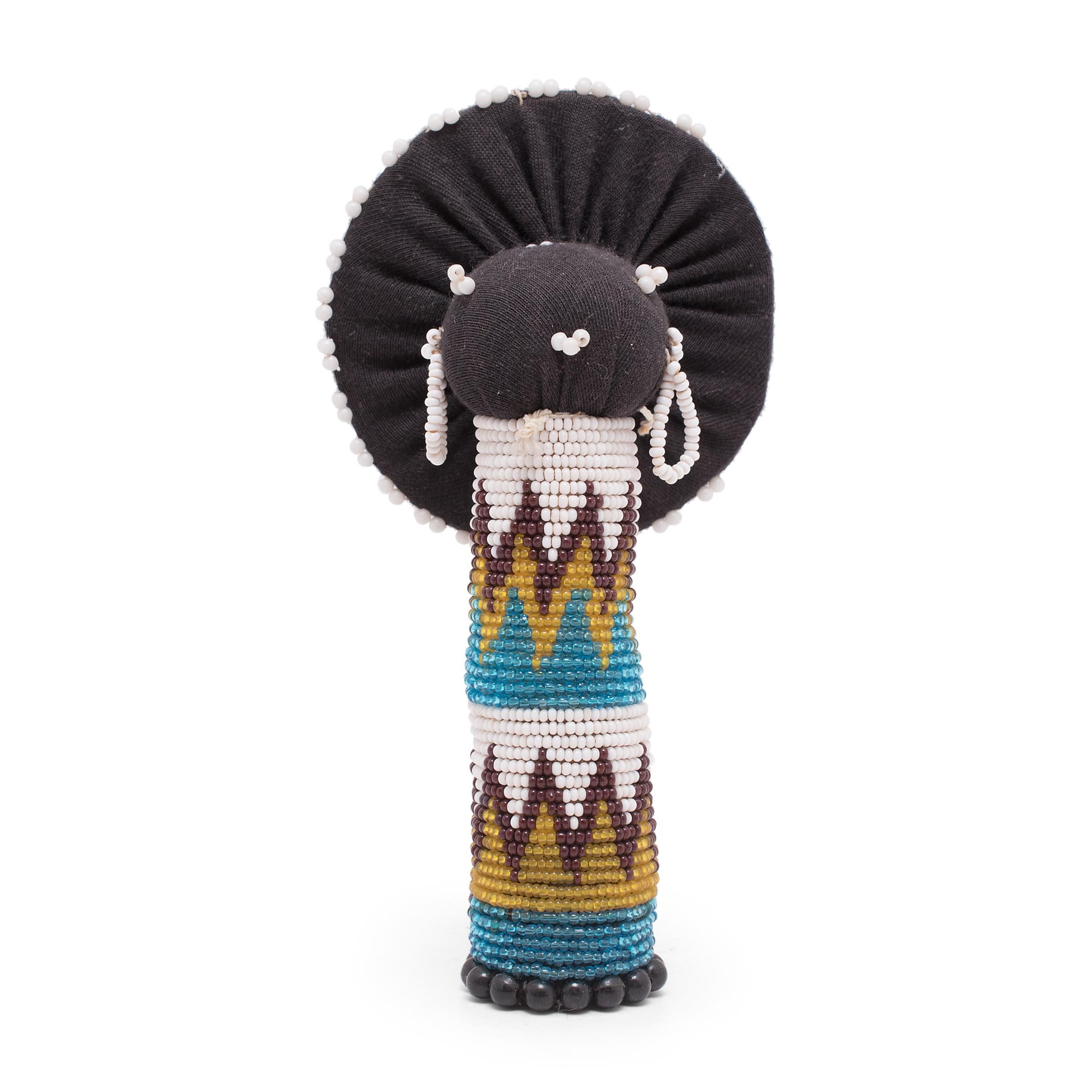 20th Century Collection of Five Petite Ndebele Toy Dolls