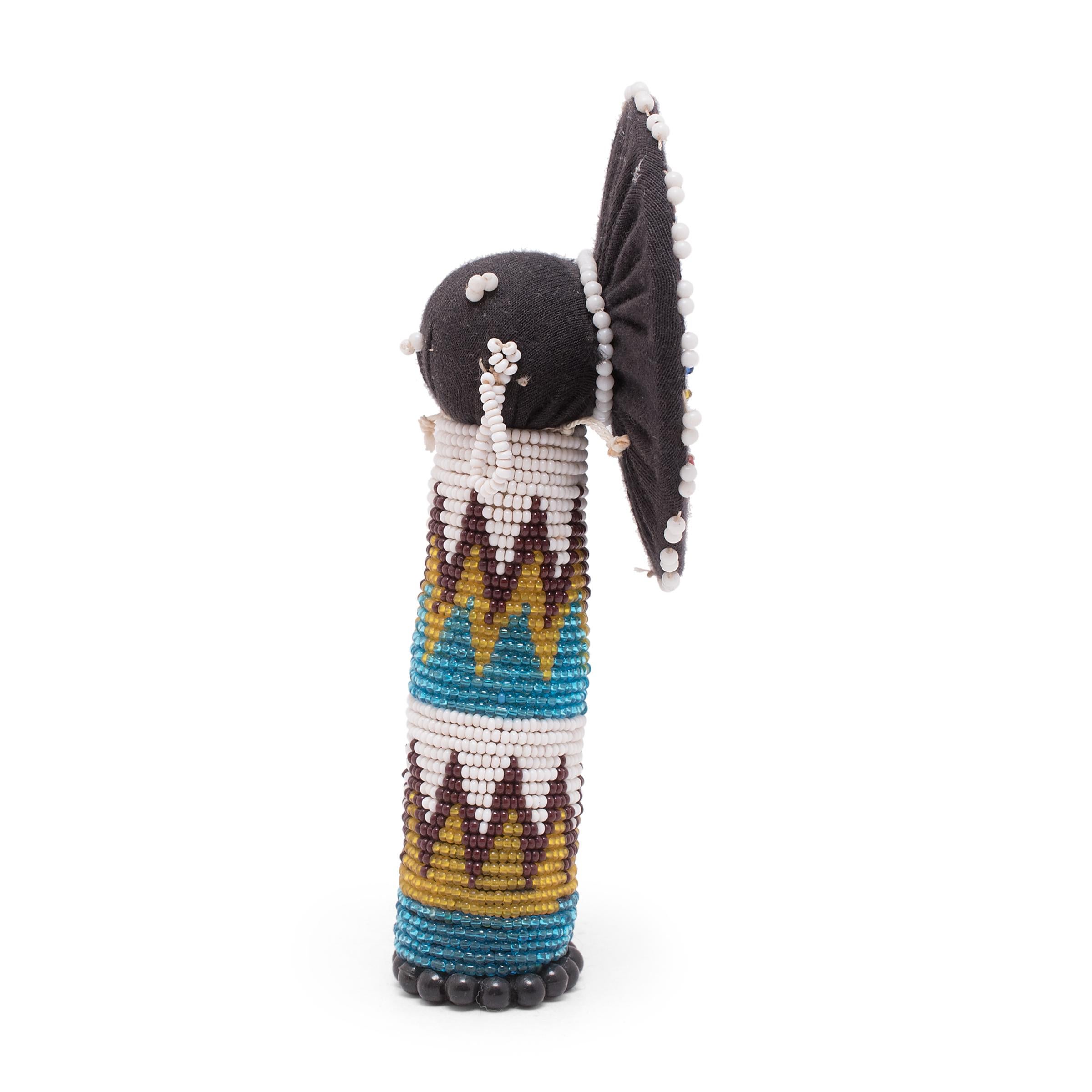 Cotton Collection of Five Petite Ndebele Toy Dolls