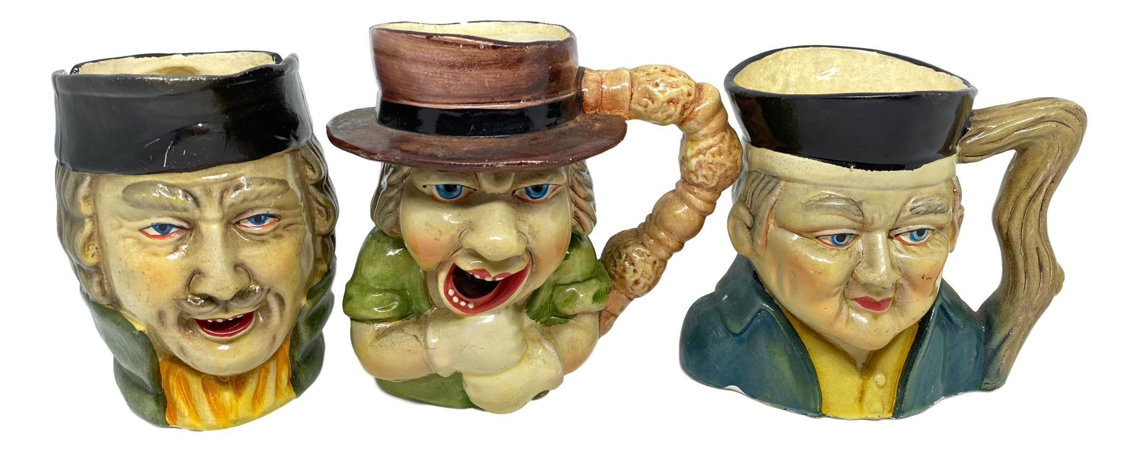 vintage toby mugs