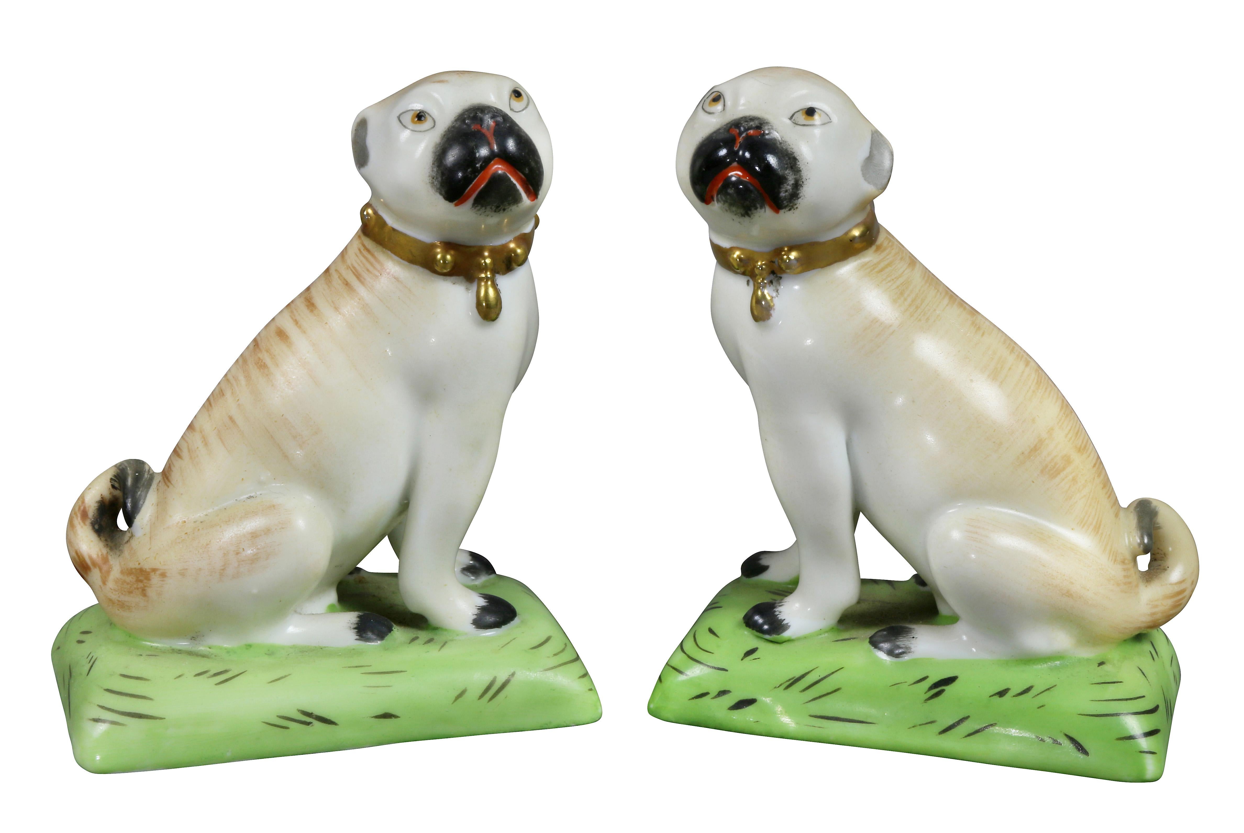 Collection Of Forty Two-Pottery And Porcelain Pug Dogs 9