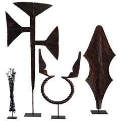 Collection of Four 19th Century African Tribal Currency's