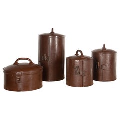 Collection of Four 19th Century Tart Warmers