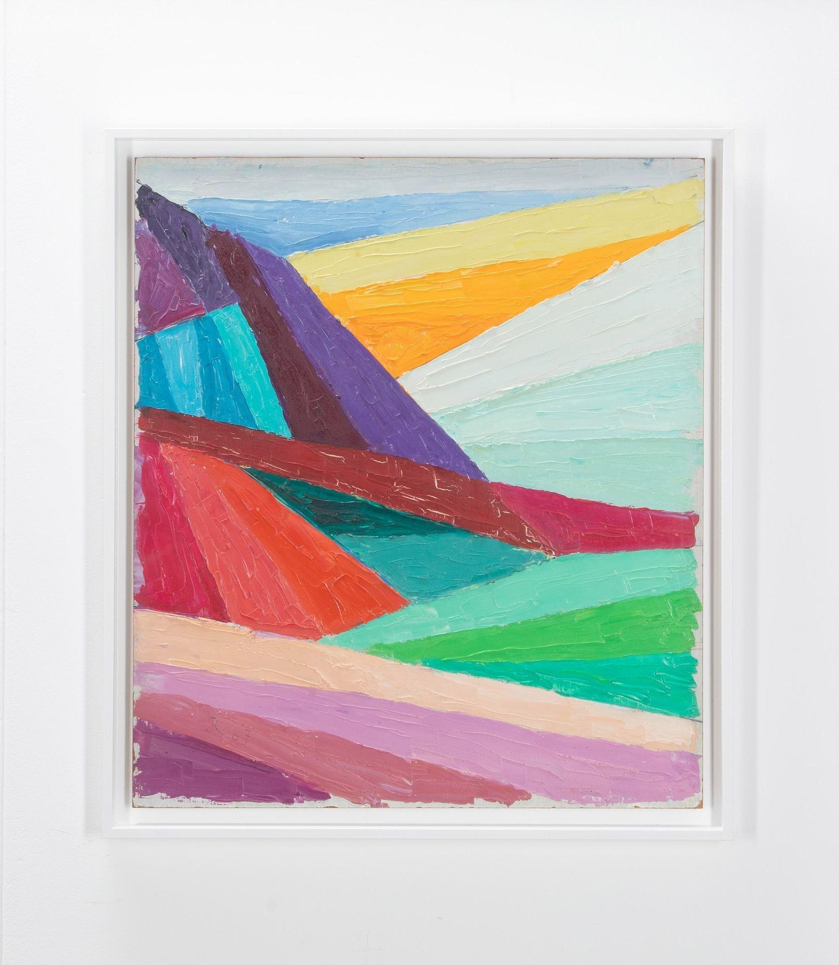 Collection of Four 20th Century French Modernist Paintings For Sale 8