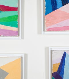 Collection of Four 20th Century French Modernist Paintings