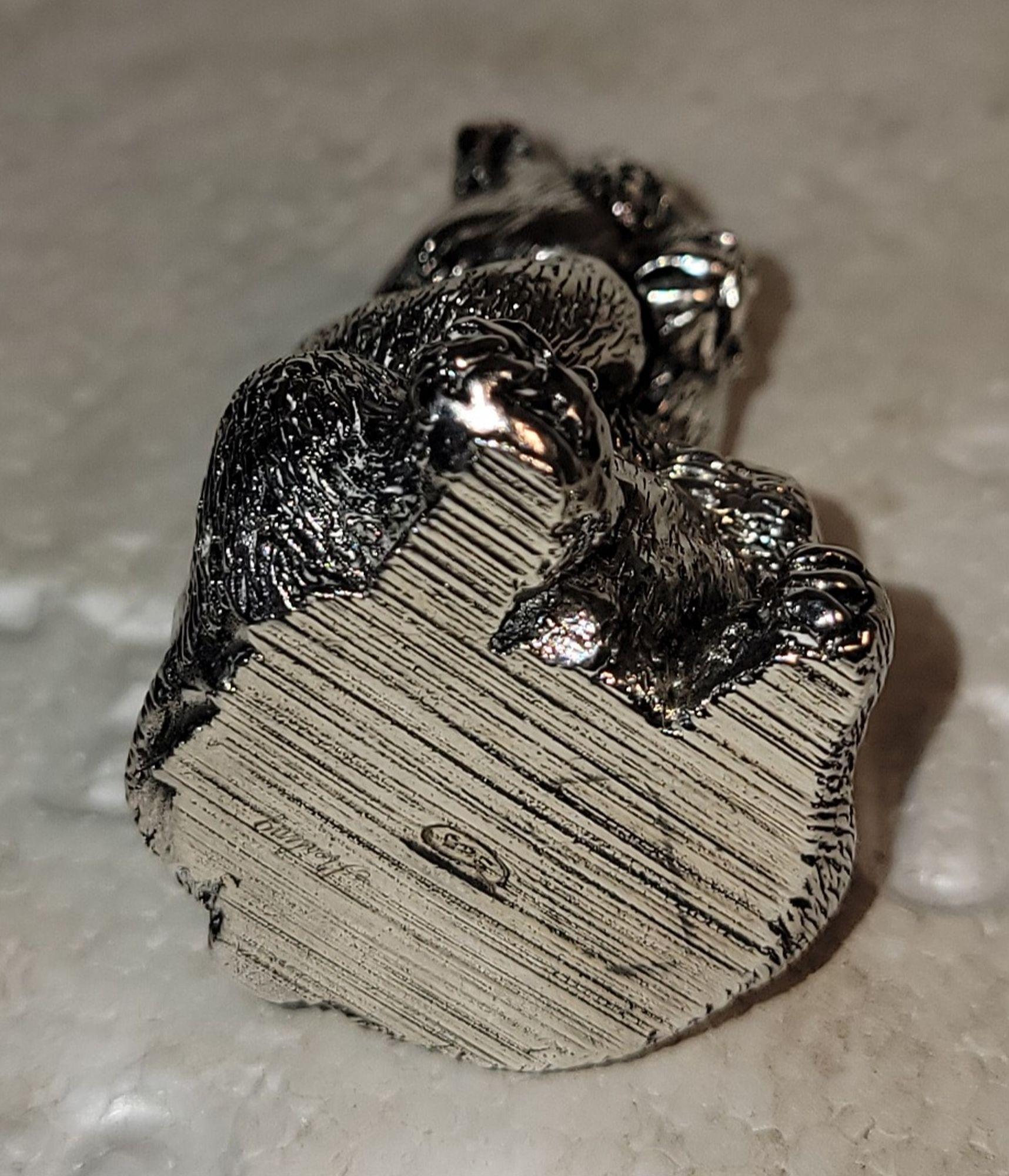 Collection of Four Alessandro Magrino Sterling Animal Figures im Angebot 5