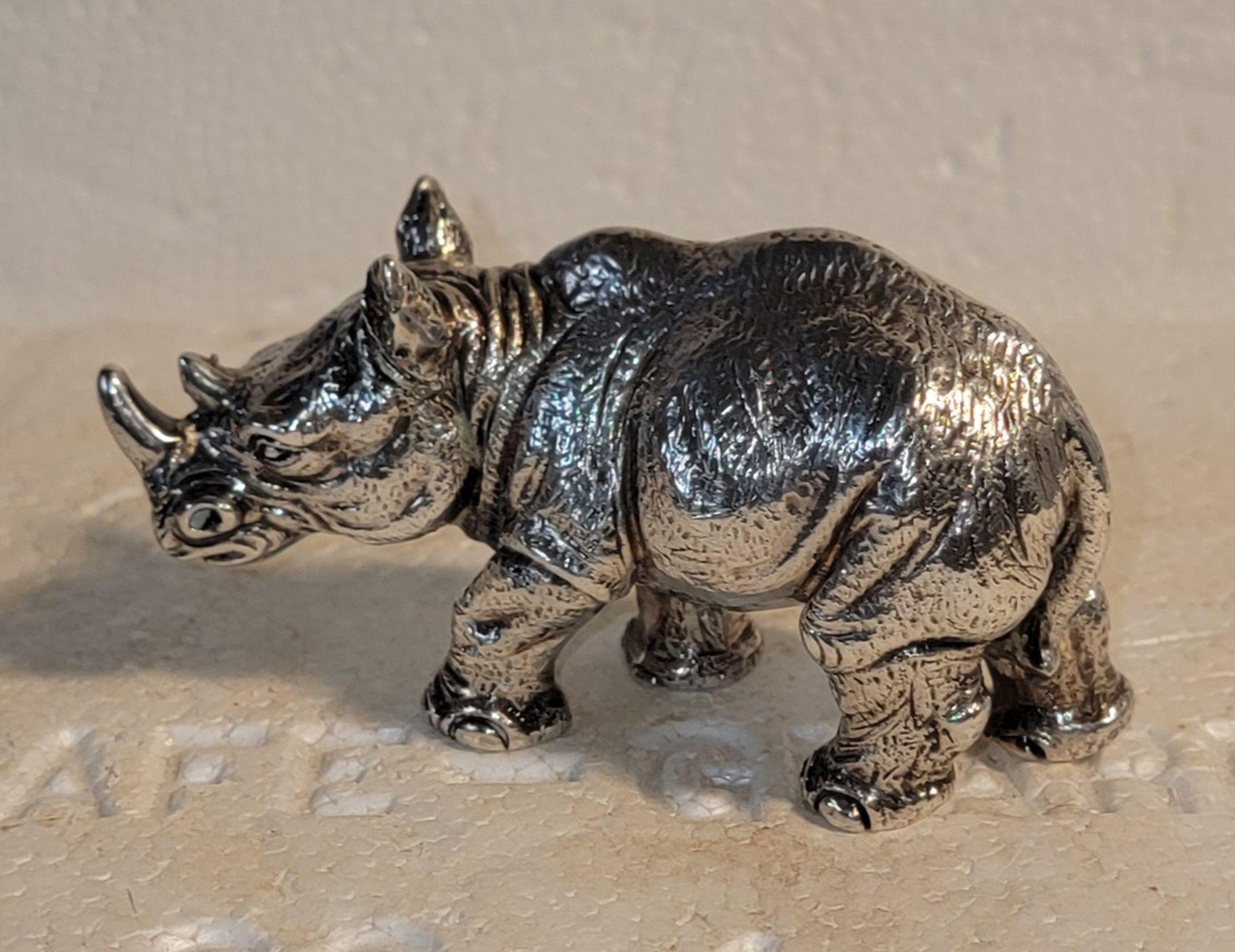 Collection of Four Alessandro Magrino Sterling Animal Figures im Angebot 8