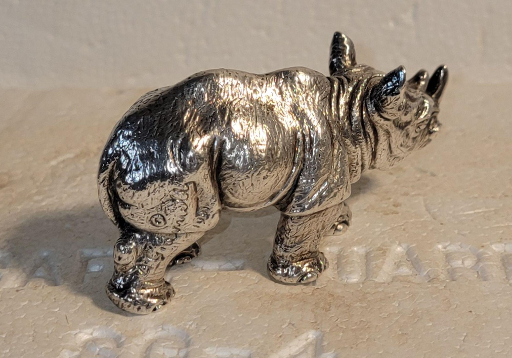 Collection of Four Alessandro Magrino Sterling Animal Figures im Angebot 10