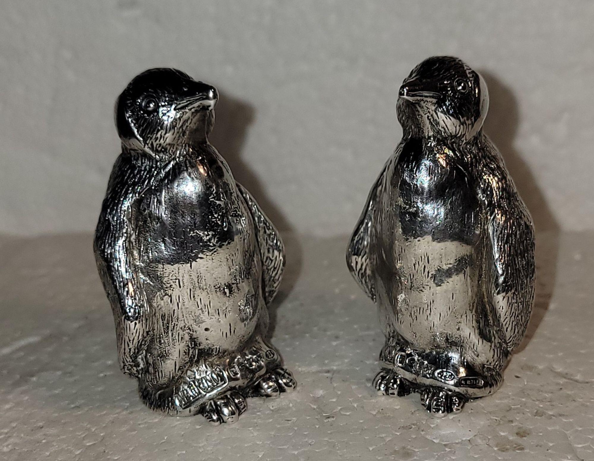 Collection of Four Alessandro Magrino Sterling Animal Figures (20. Jahrhundert) im Angebot