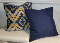 Collection of Four Beacon Indian Camp Blanket Pillows