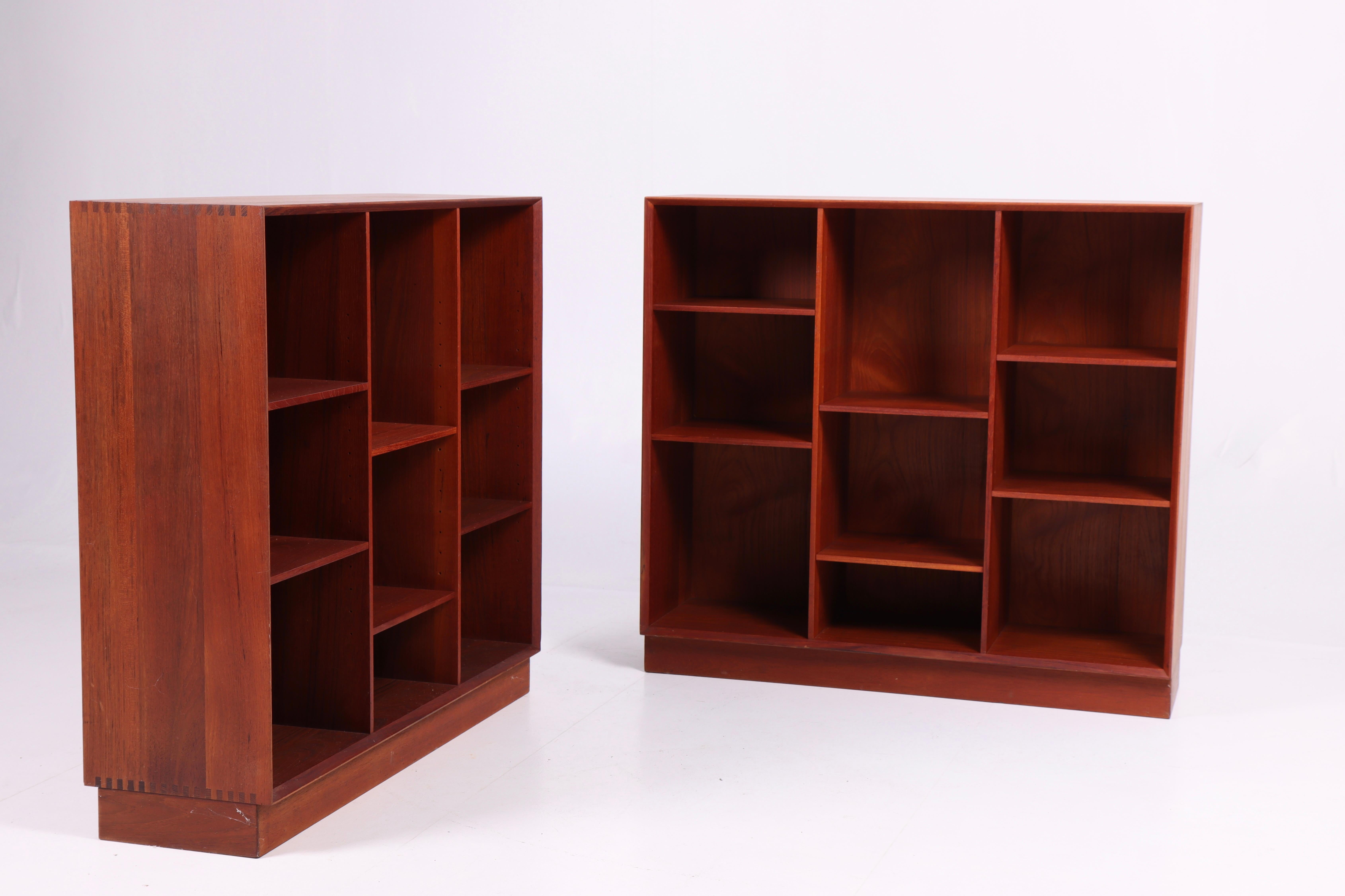 Collection of Four Bookcases in Solid Teak by Hvidt & Mølgaard 2