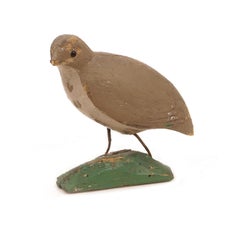 Collection of Four Decorative Swedish Folk Art Wood Cut Birds, Sweden circa 1900