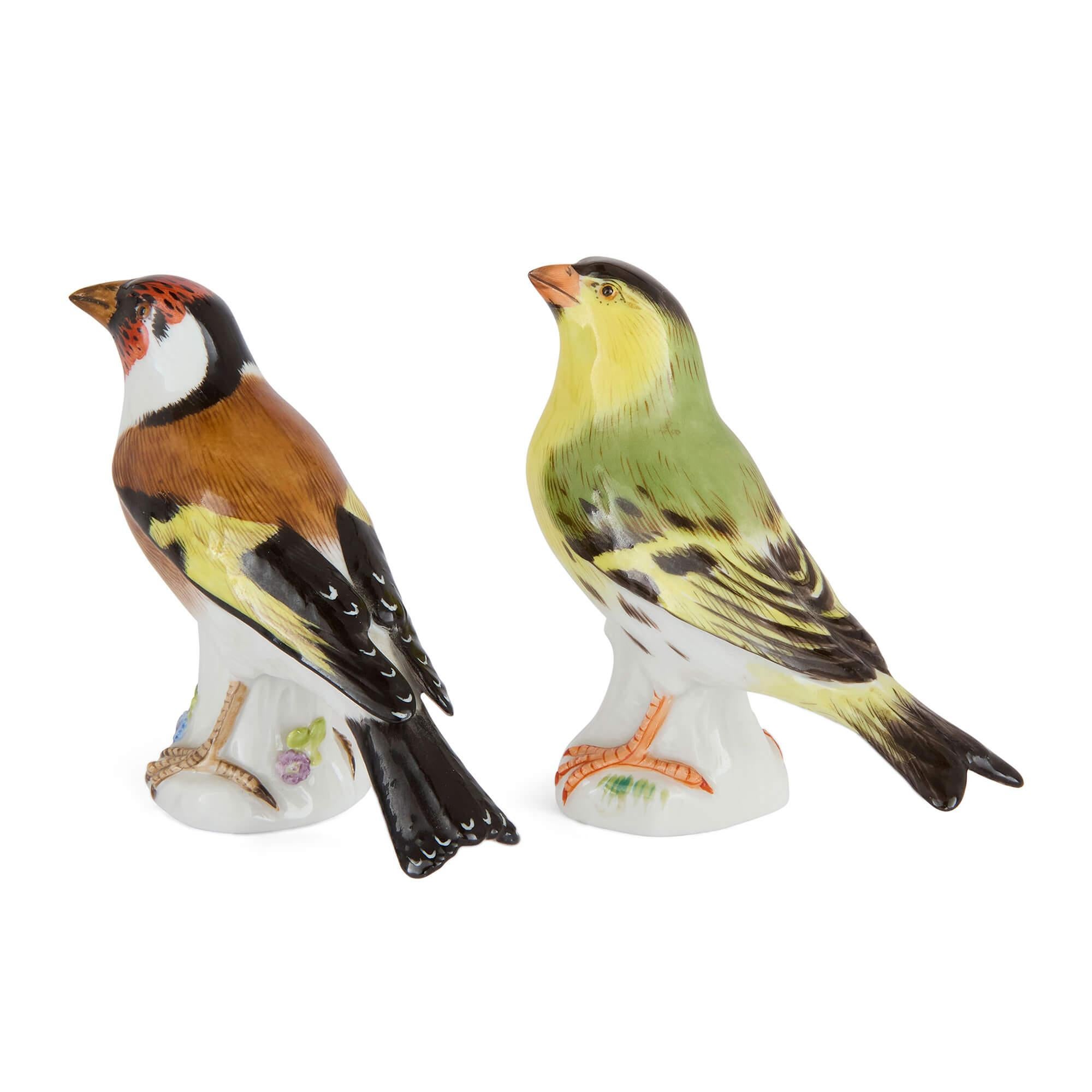 Collection'S di quattro modelli di uccelli in Meissen Porcelain In condizioni buone in vendita a London, GB