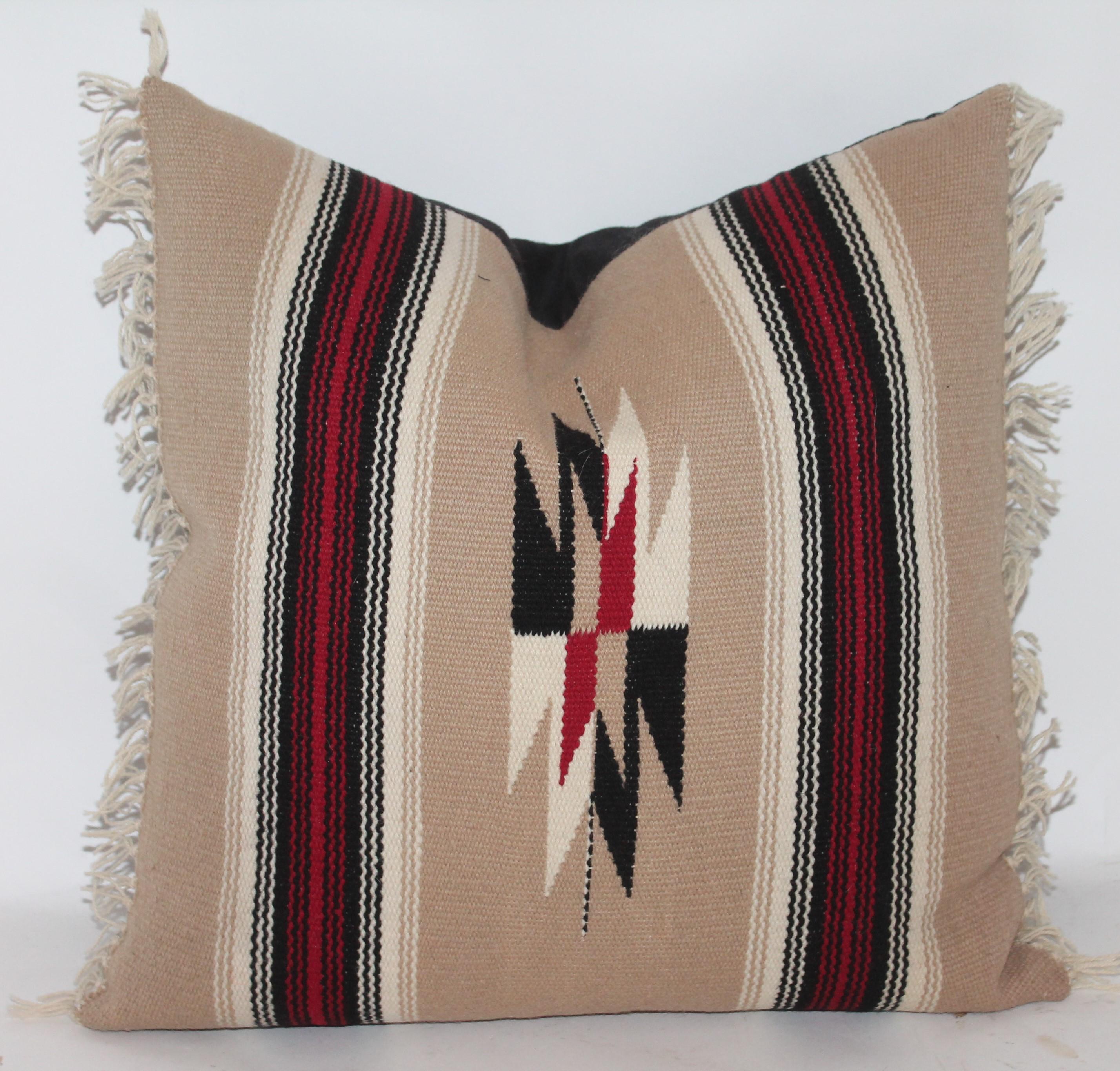 Collection of Four Mexican/ American Indian Weaving Serape Pillows 2