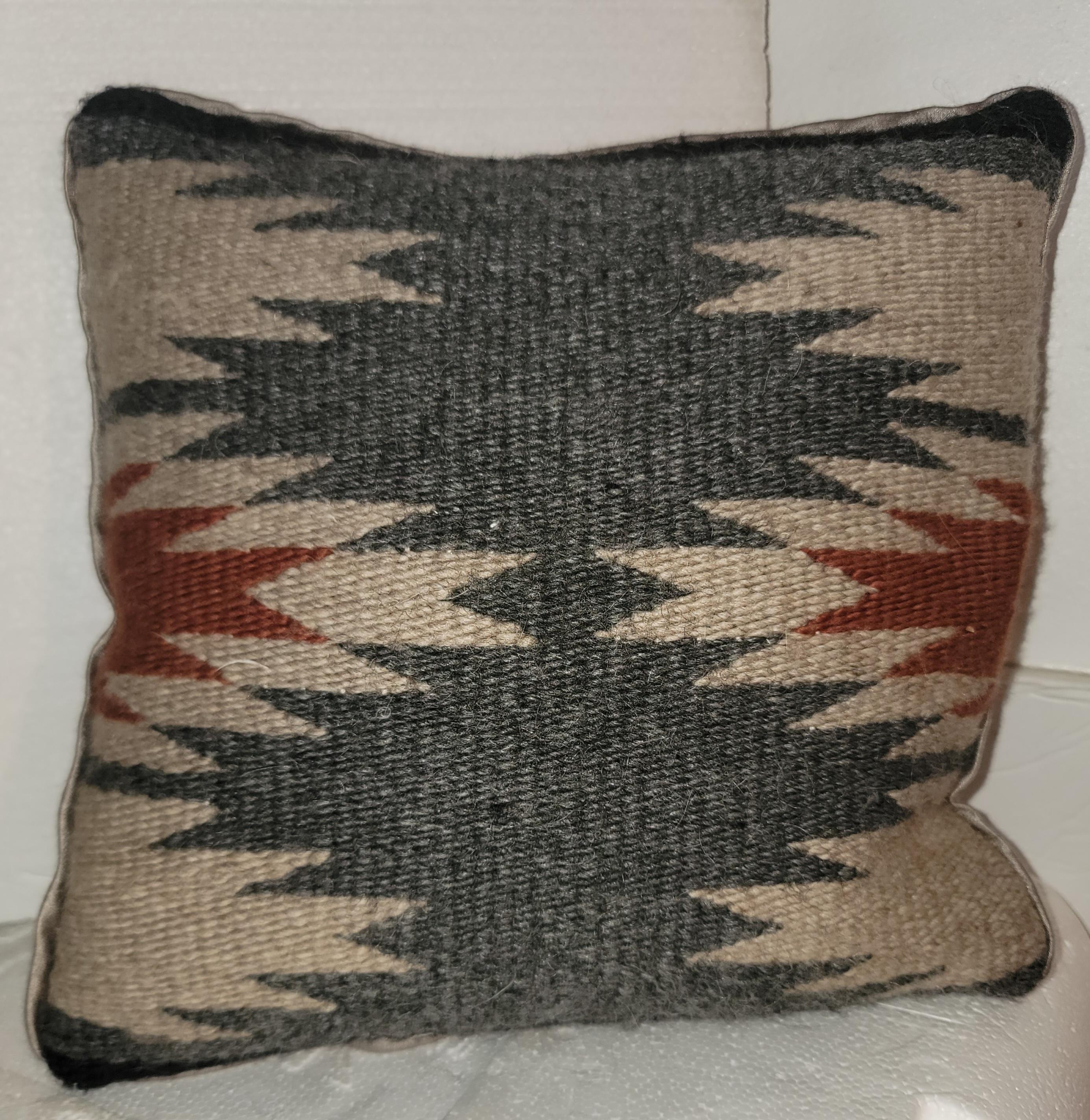 Adirondack Collection of Four Navajo Sampler Pillows For Sale