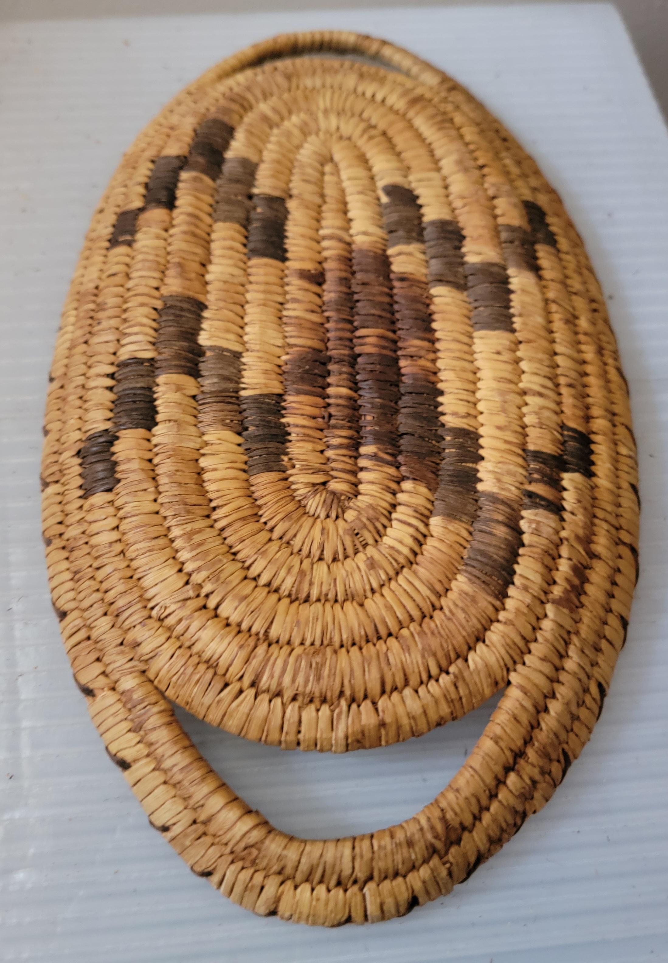 Colección de cuatro papagos americanos  Cestas indias en venta 5