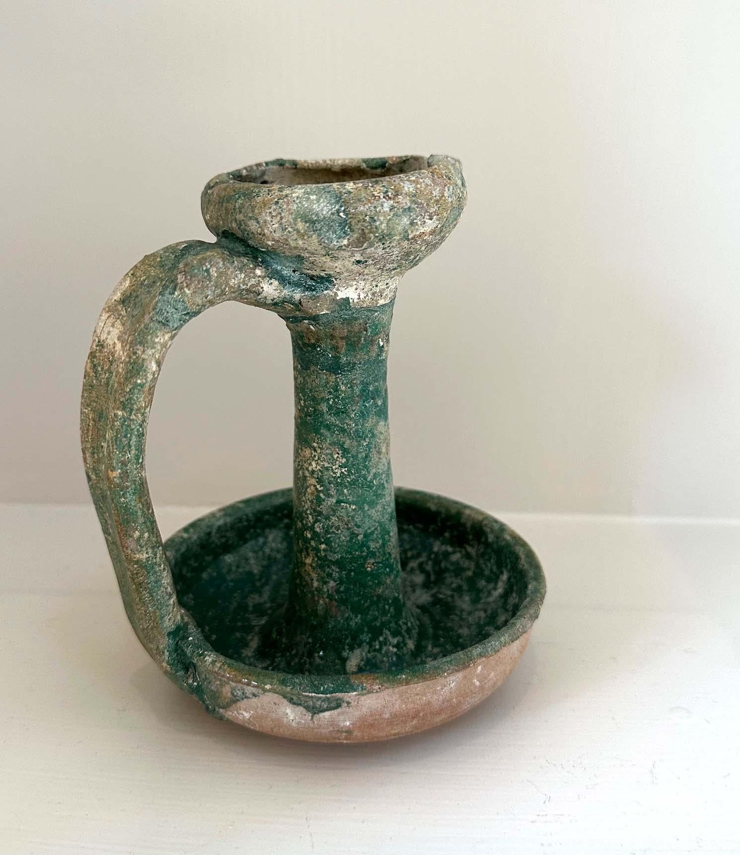 ceramic oil lamp pottery