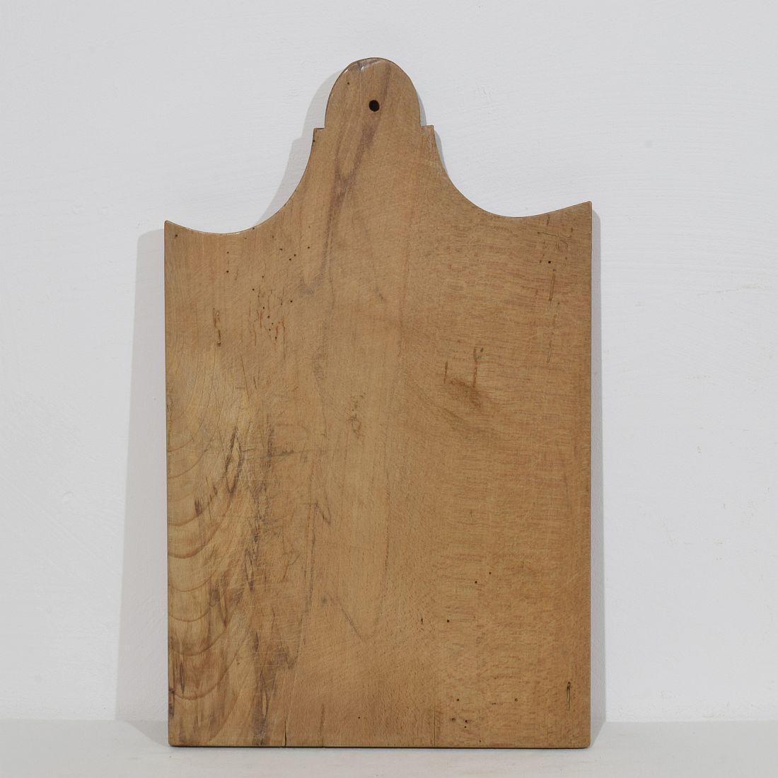 Collection of Four Rare French, 19th Century, Wooden Chopping or Cutting Boards For Sale 9