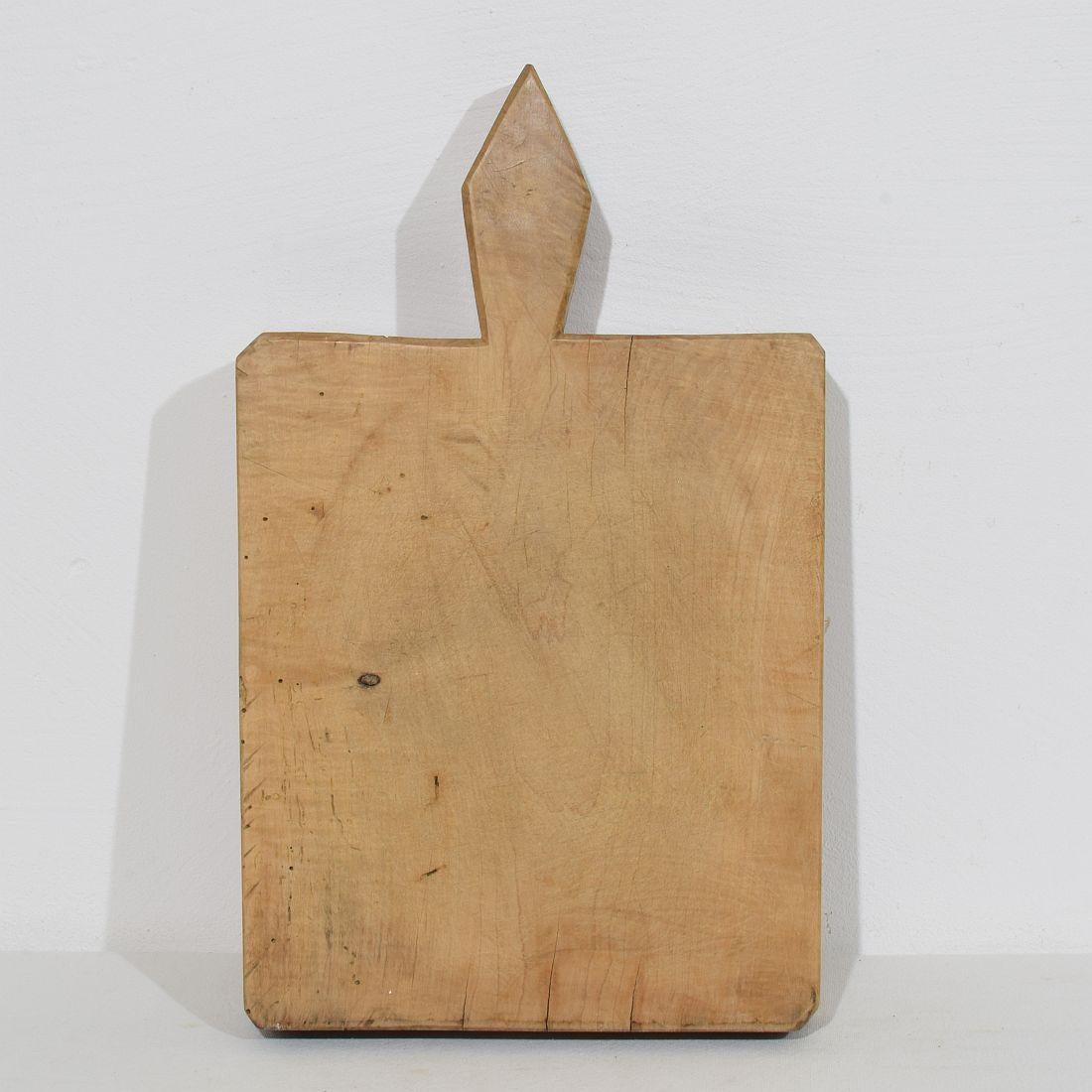 The Collective of Four Rare French, 19th Century, Wooden Chopping or Cutting Boards en vente 8