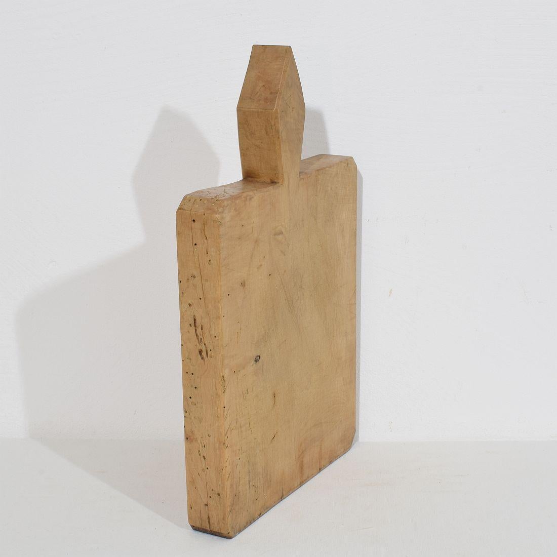Collection of Four Rare French, 19th Century, Wooden Chopping or Cutting Boards For Sale 12