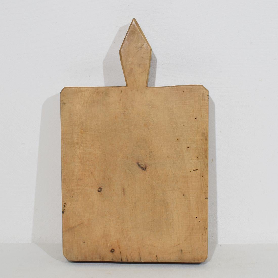 The Collective of Four Rare French, 19th Century, Wooden Chopping or Cutting Boards en vente 9