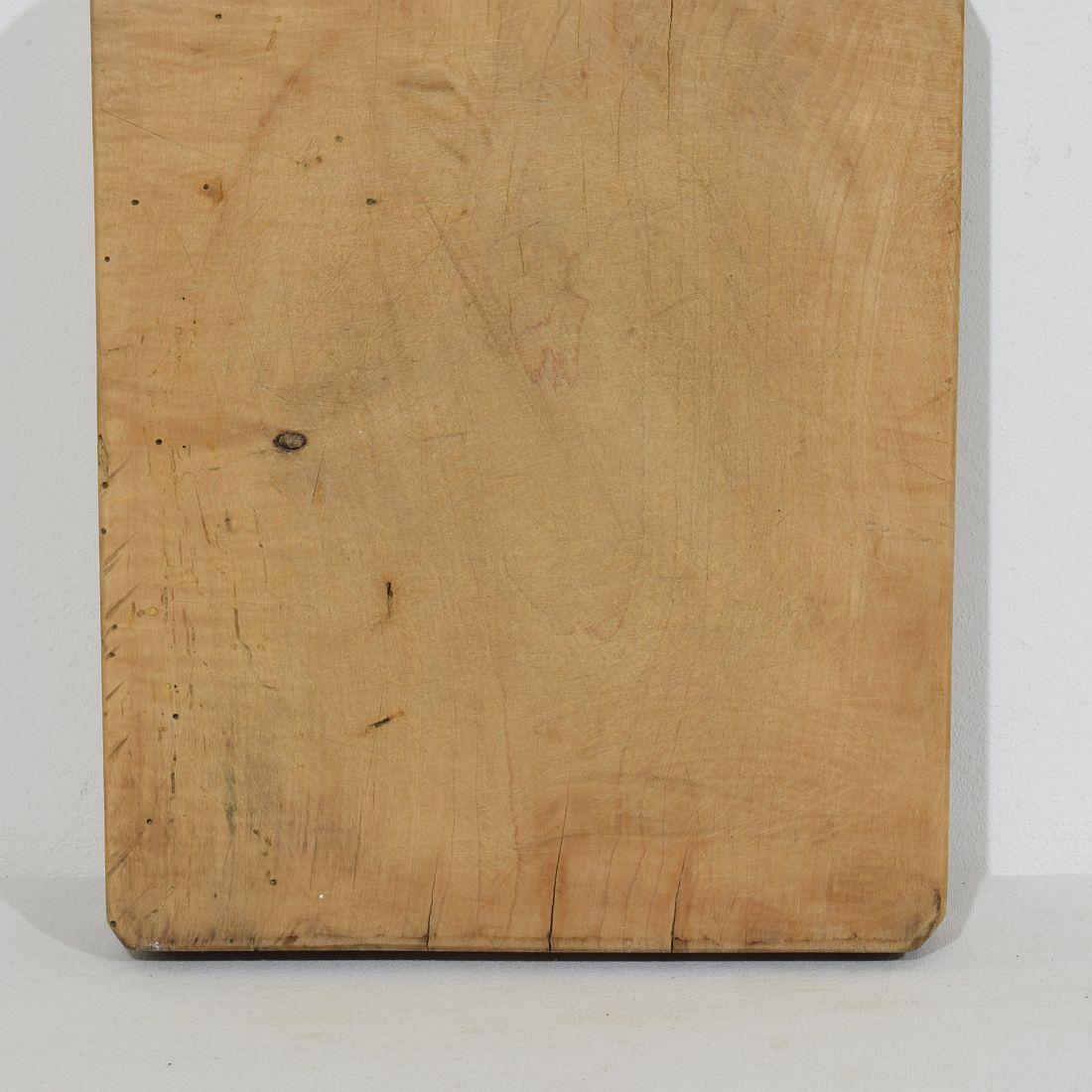 The Collective of Four Rare French, 19th Century, Wooden Chopping or Cutting Boards en vente 11