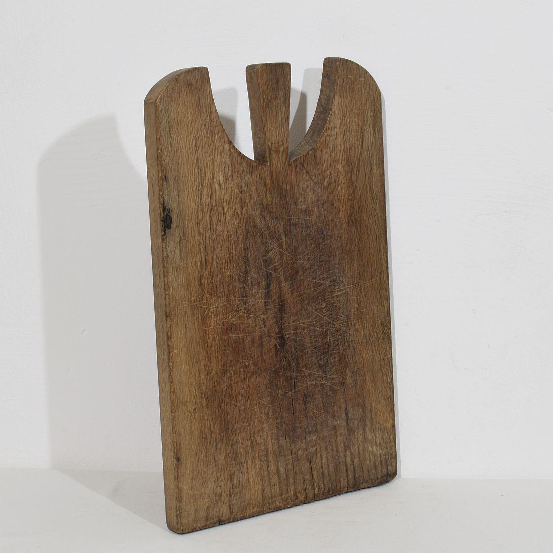 Hand-Crafted Collection of Four Rare French, 19th Century, Wooden Chopping or Cutting Boards